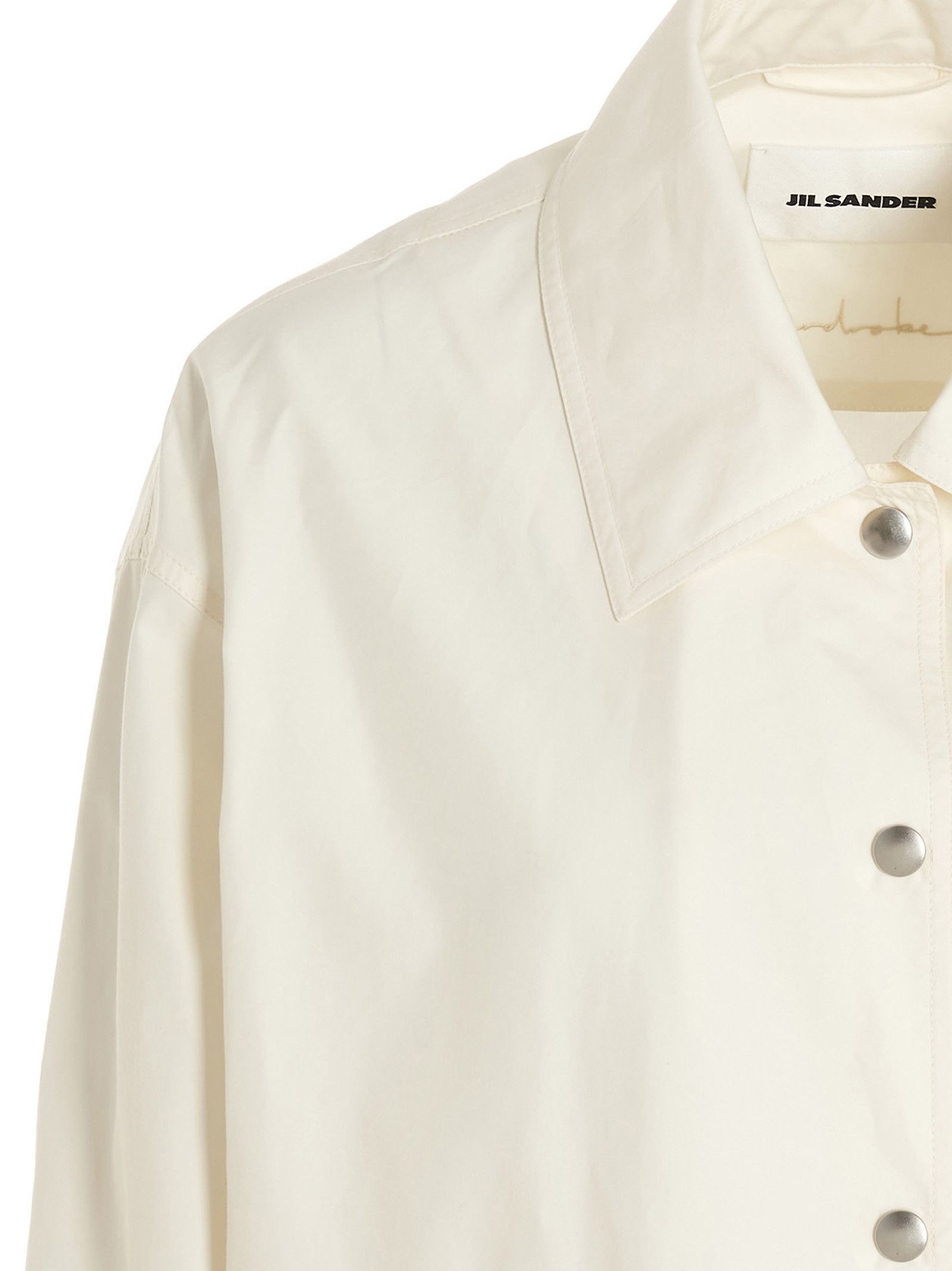 Jil Sander Waterproof Cotton Jacket Size S / US 4 / IT 40 - 3 Thumbnail