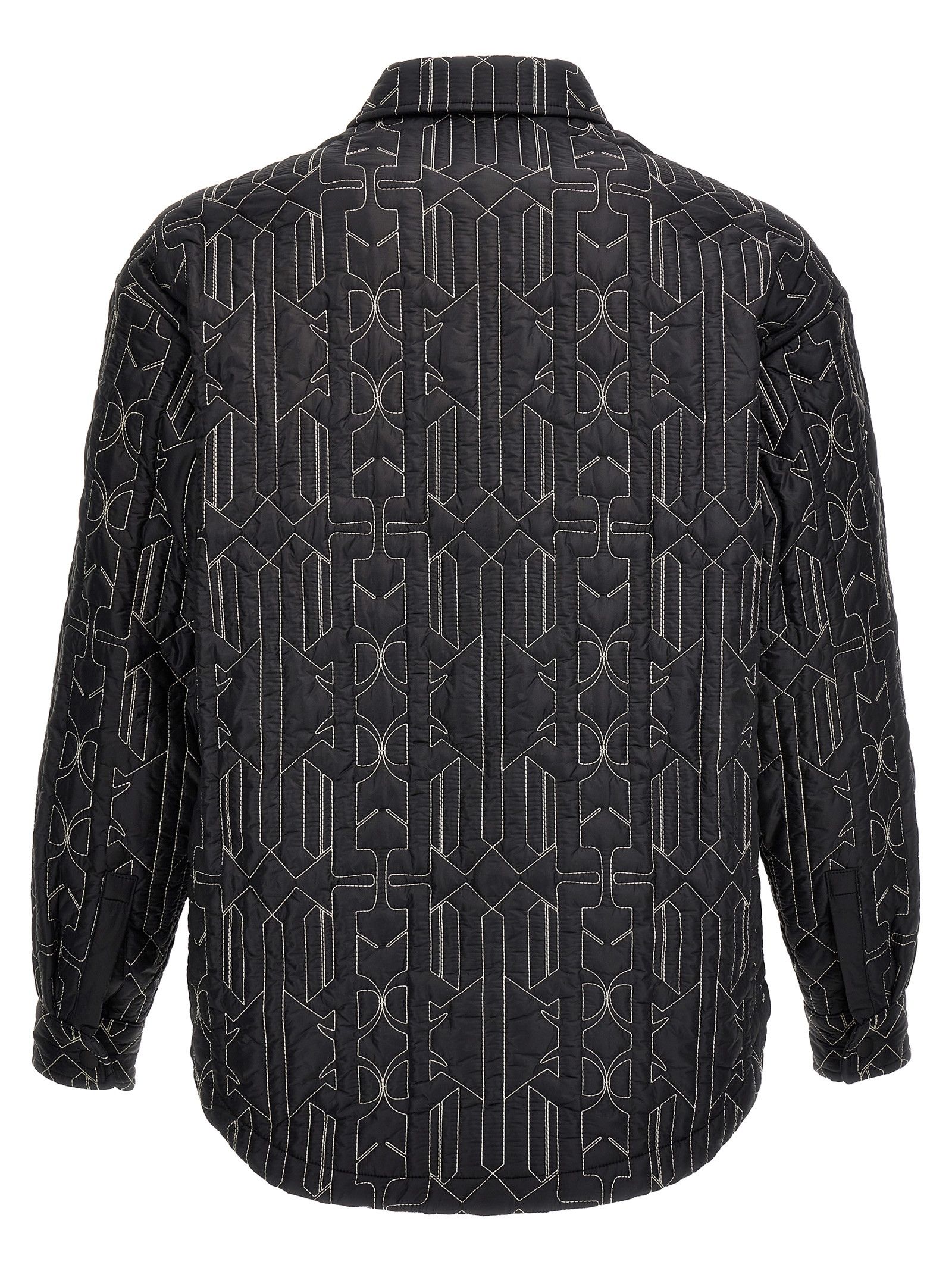 Palm Angels All Monogram Quilted Dover Jacket Size US M / EU 48-50 / 2 - 2 Thumbnail