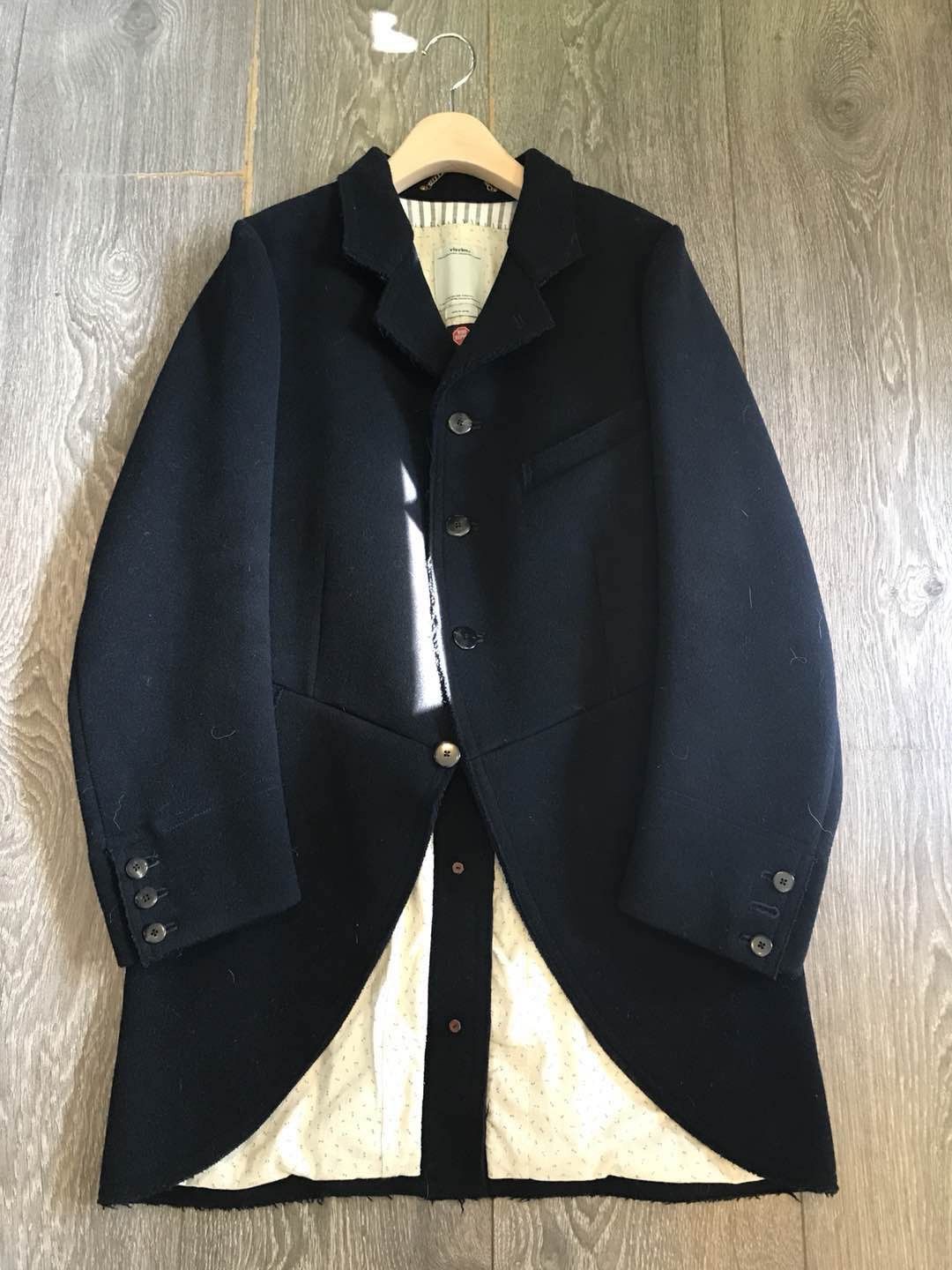 Visvim ascot morning coat top