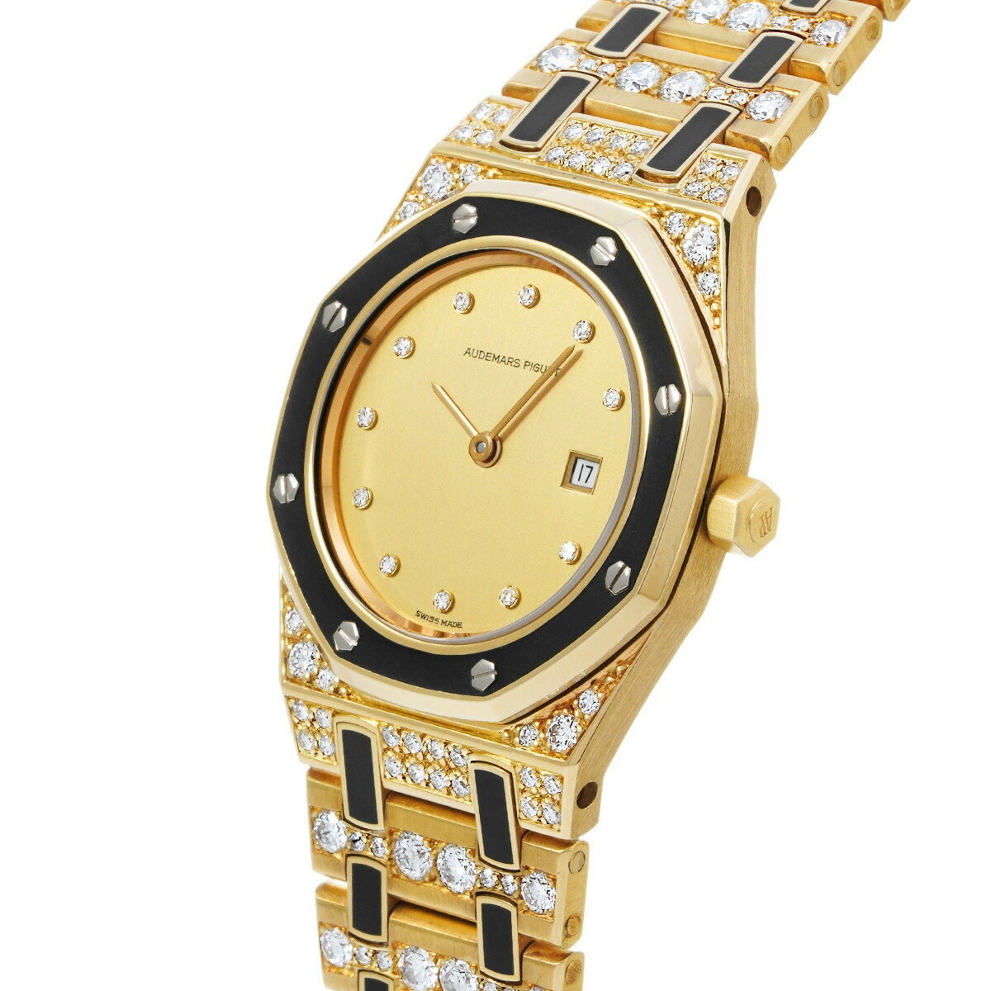 Audemars Piguet AUDEMARS PIGUET Royal Oak bracelet with 11 diamonds 56238BA Men's watch Quartz Size ONE SIZE - 3 Thumbnail