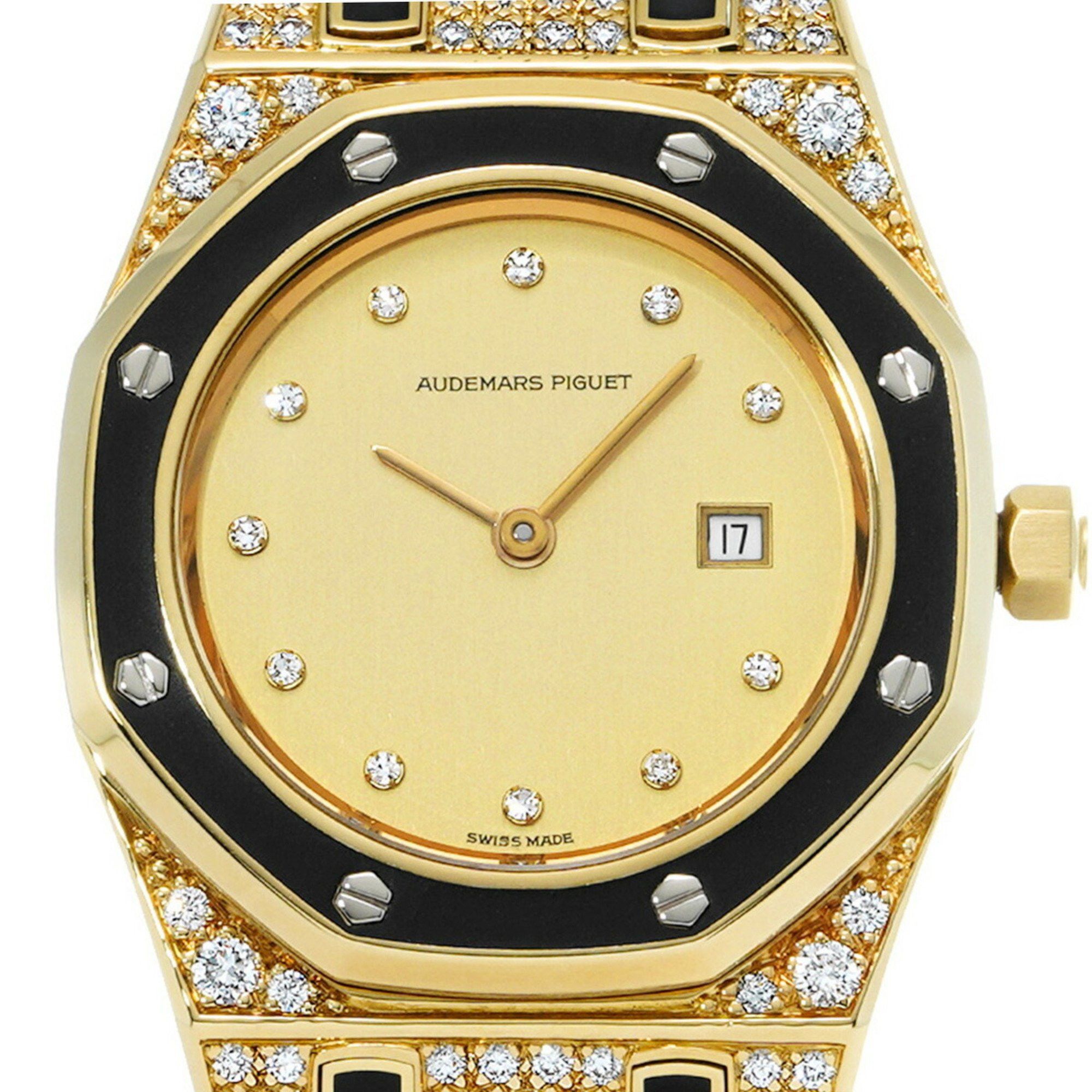 Audemars Piguet AUDEMARS PIGUET Royal Oak bracelet with 11 diamonds 56238BA Men's watch Quartz Size ONE SIZE - 6 Thumbnail