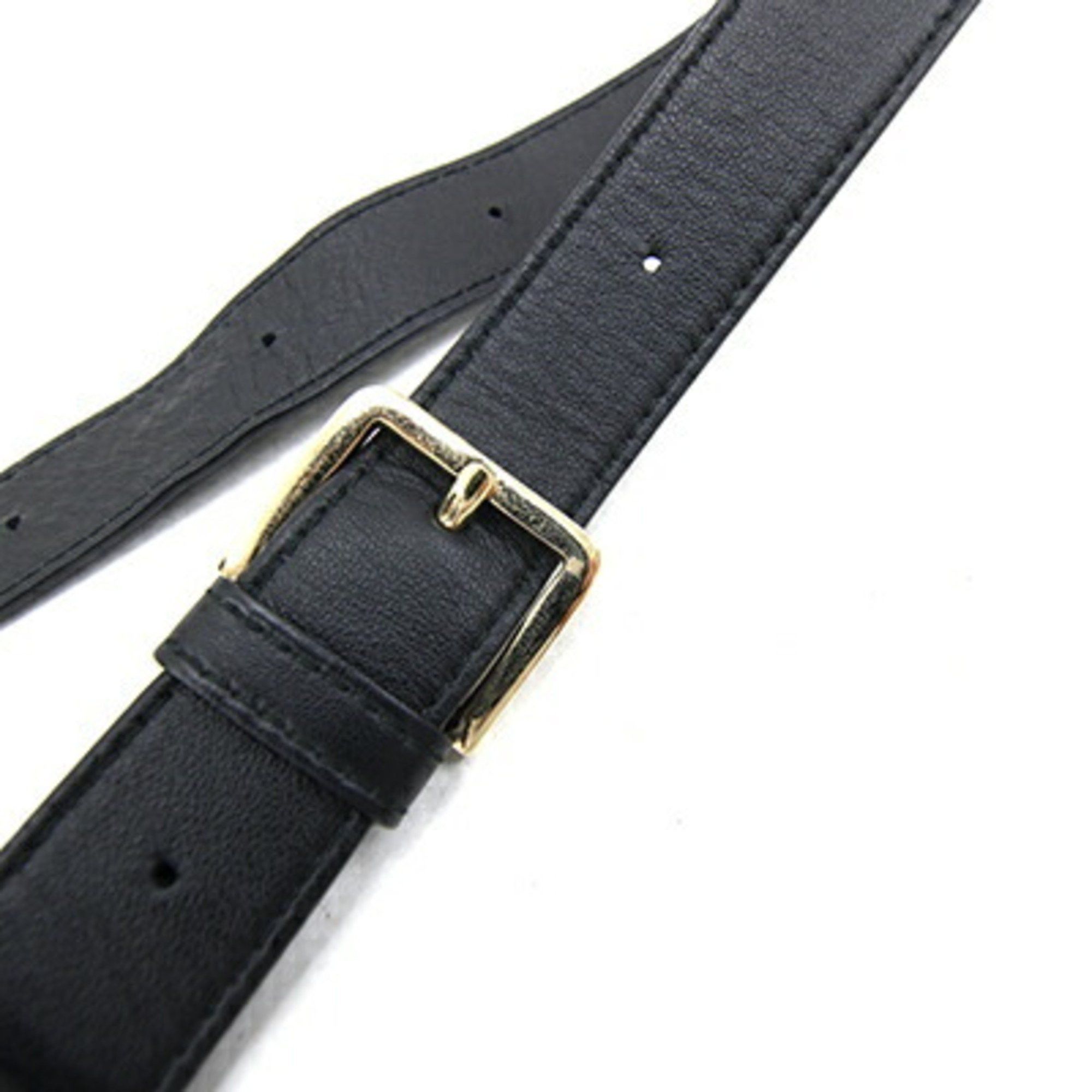 Furla FURLA Shoulder Bag Hashtag Black Leather Studded Pochette Women's Size ONE SIZE - 6 Thumbnail