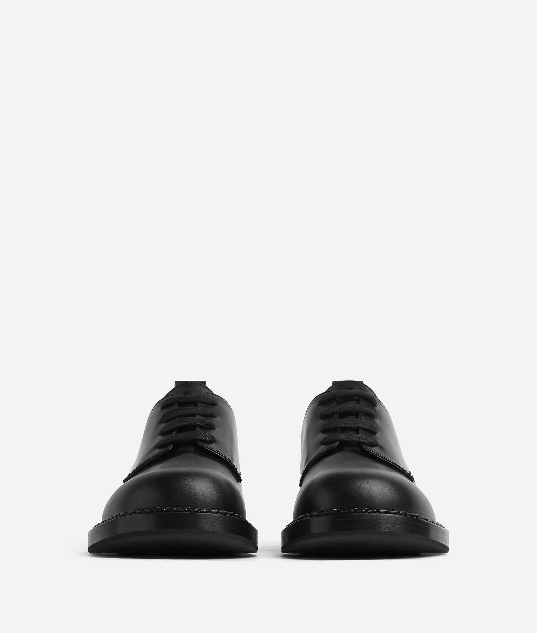 Bottega Veneta Bottega Veneta Strut Lace-Up Shoes 'Black' Size US 7 / EU 40 - 2 Thumbnail