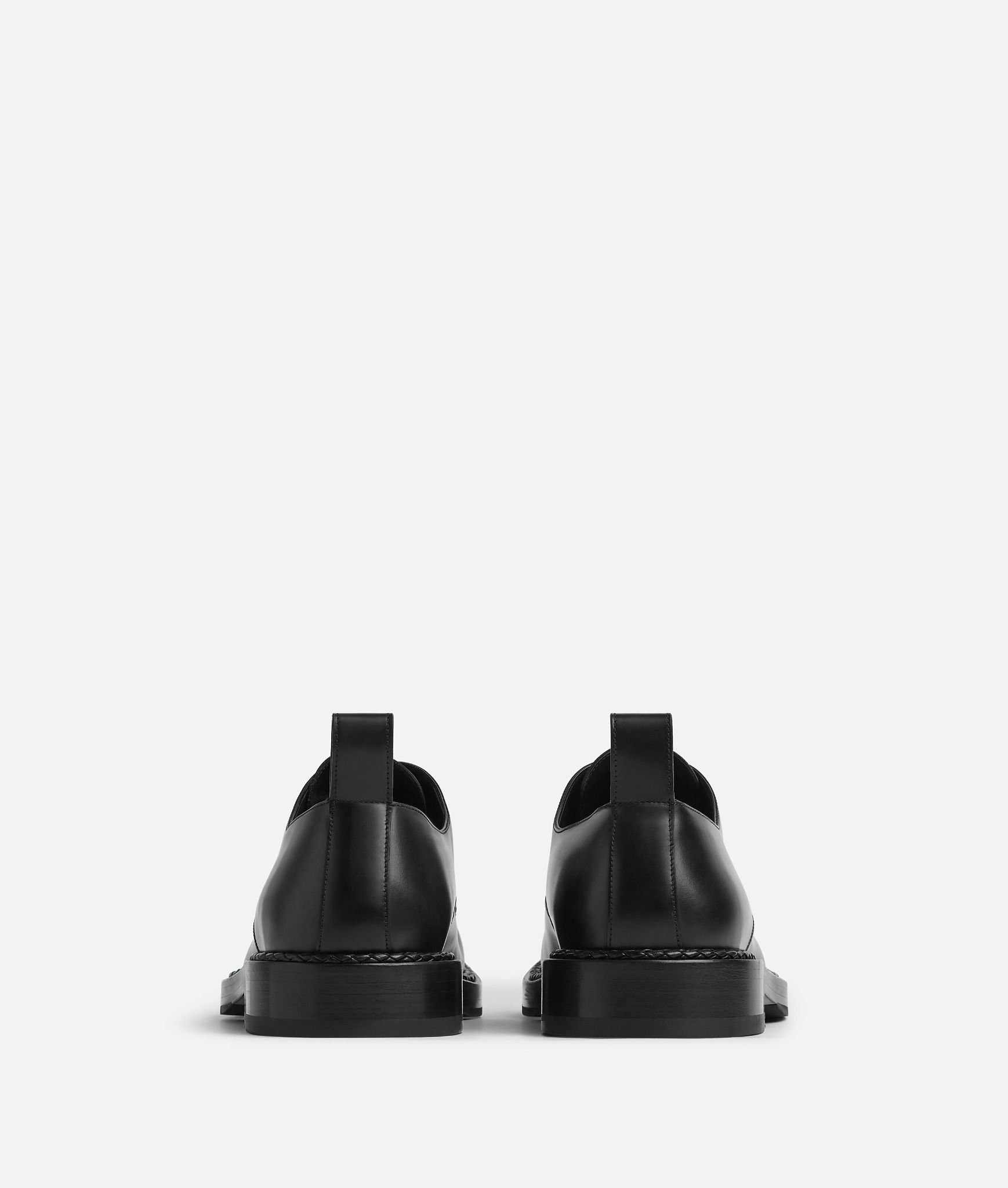 Bottega Veneta Bottega Veneta Strut Lace-Up Shoes 'Black' Size US 7 / EU 40 - 3 Thumbnail