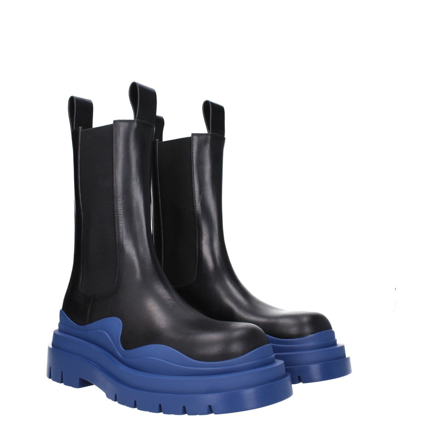 Bottega Veneta Bottega Veneta Tire Chelsea Boots with navy sole Size US 8.5 / EU 41-42 - 2 Thumbnail