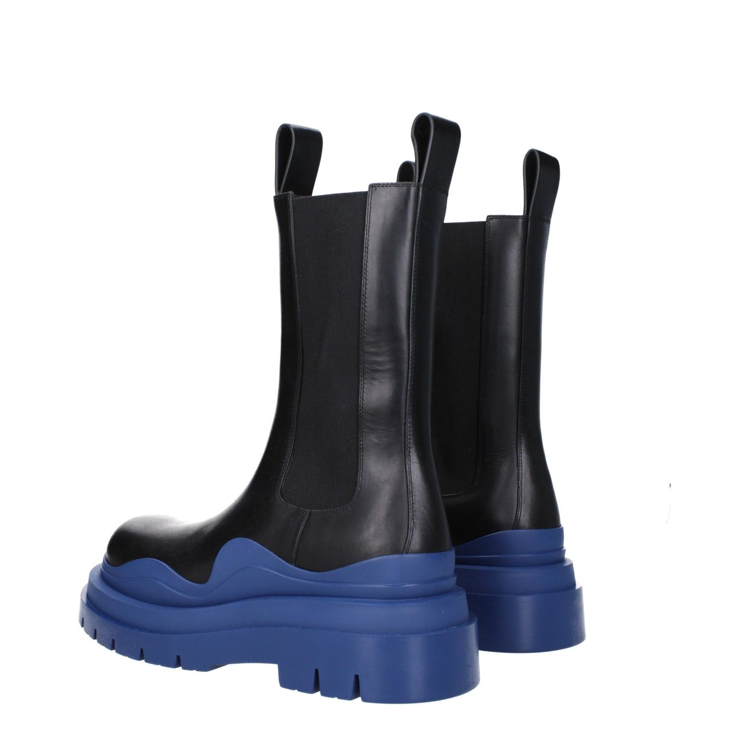 Bottega Veneta Bottega Veneta Tire Chelsea Boots with navy sole Size US 11.5 / EU 44-45 - 4 Thumbnail