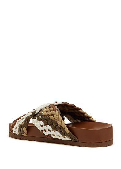 Bottega Veneta Bottega Veneta Tarik Leather Mules multicolor Size US 5 / EU 37 - 3 Thumbnail