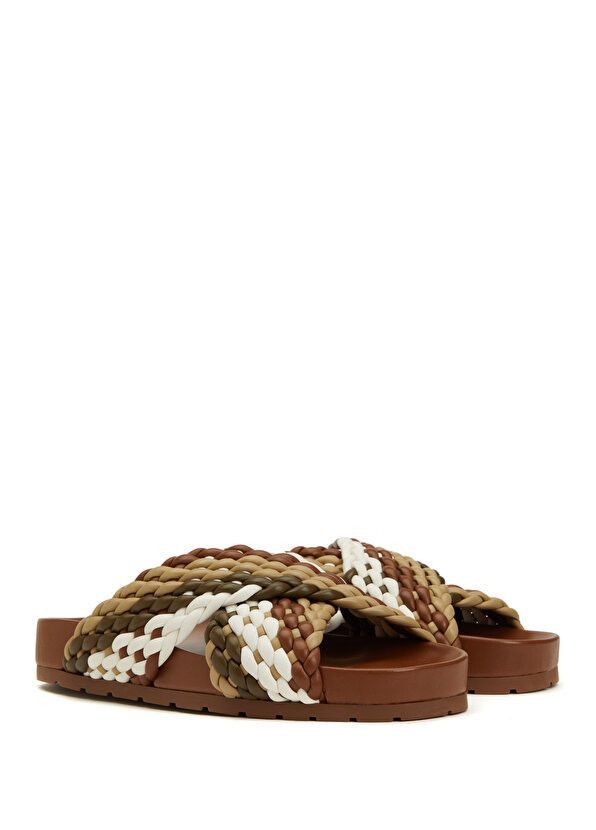 Bottega Veneta Bottega Veneta Tarik Leather Mules multicolor Size US 12 / EU 45 - 2 Thumbnail