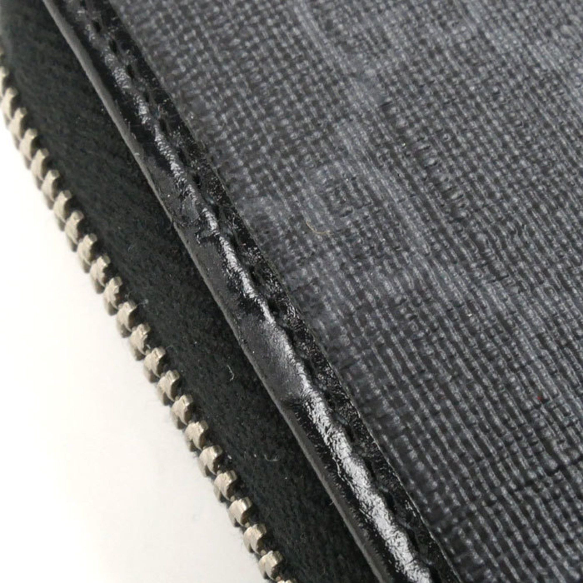 Gucci Gucci Interlocking G Zip Around Long Wallet Round Black 673003 Men's Size ONE SIZE - 7 Thumbnail