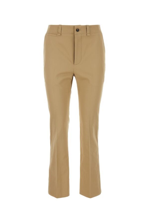 Saint Laurent Paris Camel Cotton Pant Size 27" / US 4 / IT 40 - 3 Thumbnail
