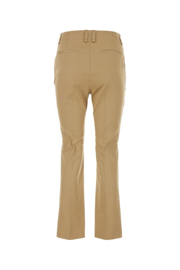 Saint Laurent Paris Camel Cotton Pant Size 27" / US 4 / IT 40 - 4 Thumbnail