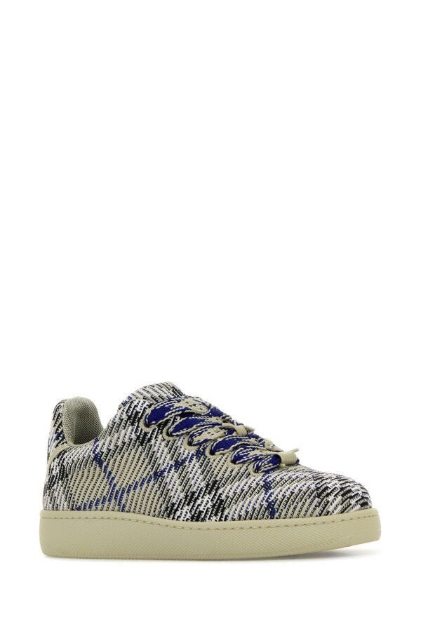 Burberry Embroidered Fabric Box Sneakers Size US 7 / EU 40 - 4 Thumbnail