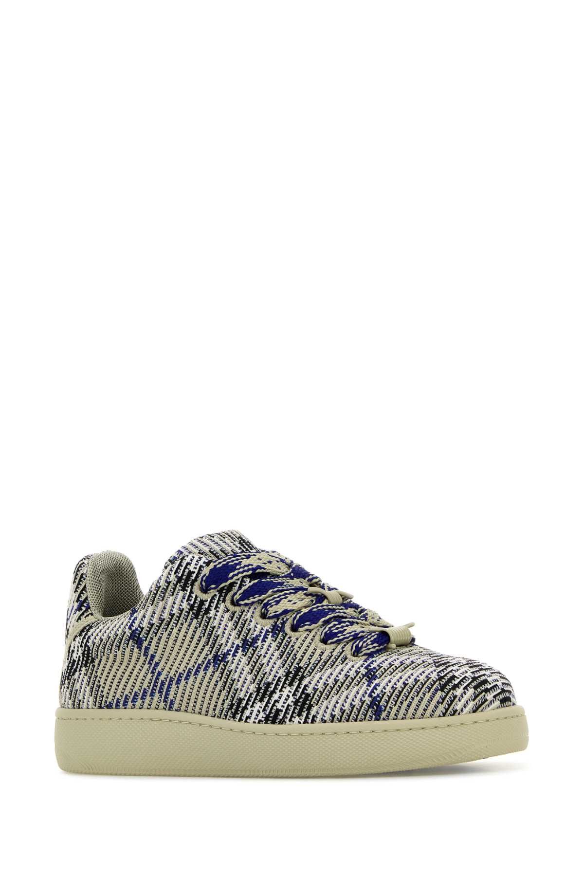 Burberry Embroidered Fabric Box Sneakers Size US 7 / EU 40 - 2 Thumbnail