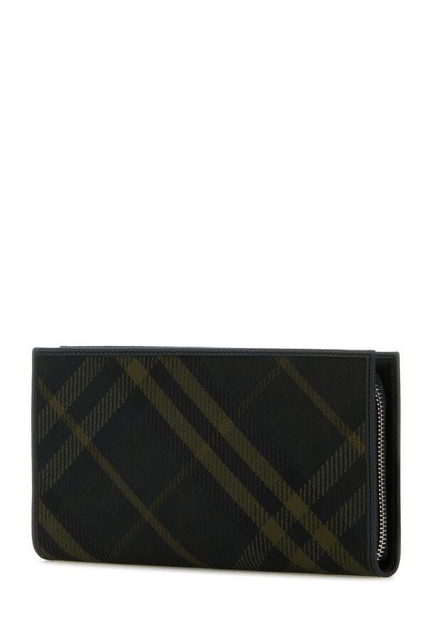 Burberry Printed E-Canvas Wallet Size ONE SIZE - 4 Thumbnail