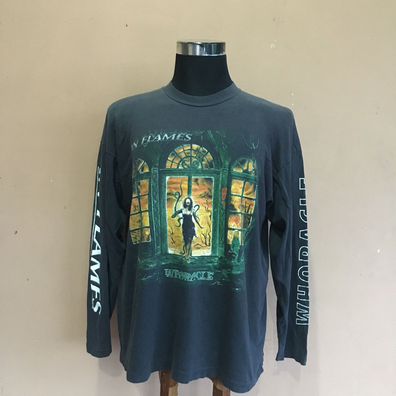 IN FLAMES WHORACLE Long Sleeve Shirt