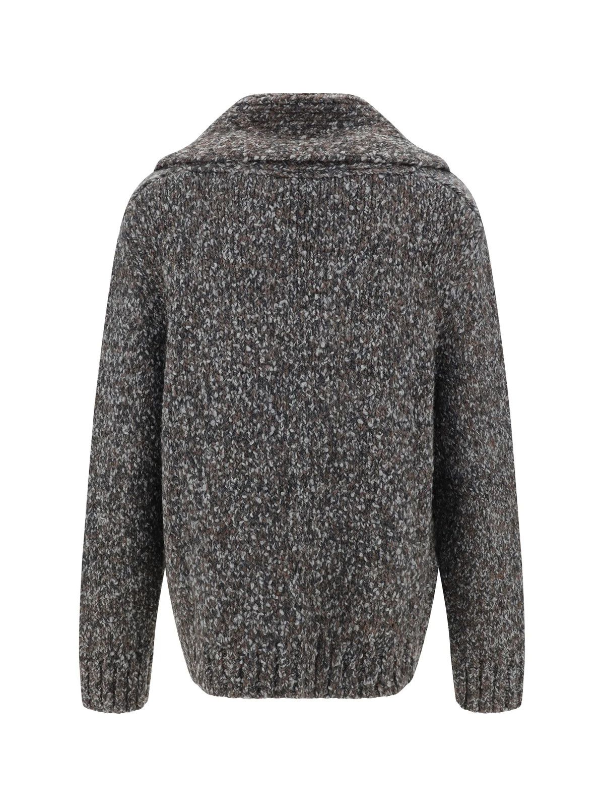Bottega Veneta Alpaca Wool Shawl Collar Cardigan Size US S / EU 44-46 / 1 - 2 Thumbnail
