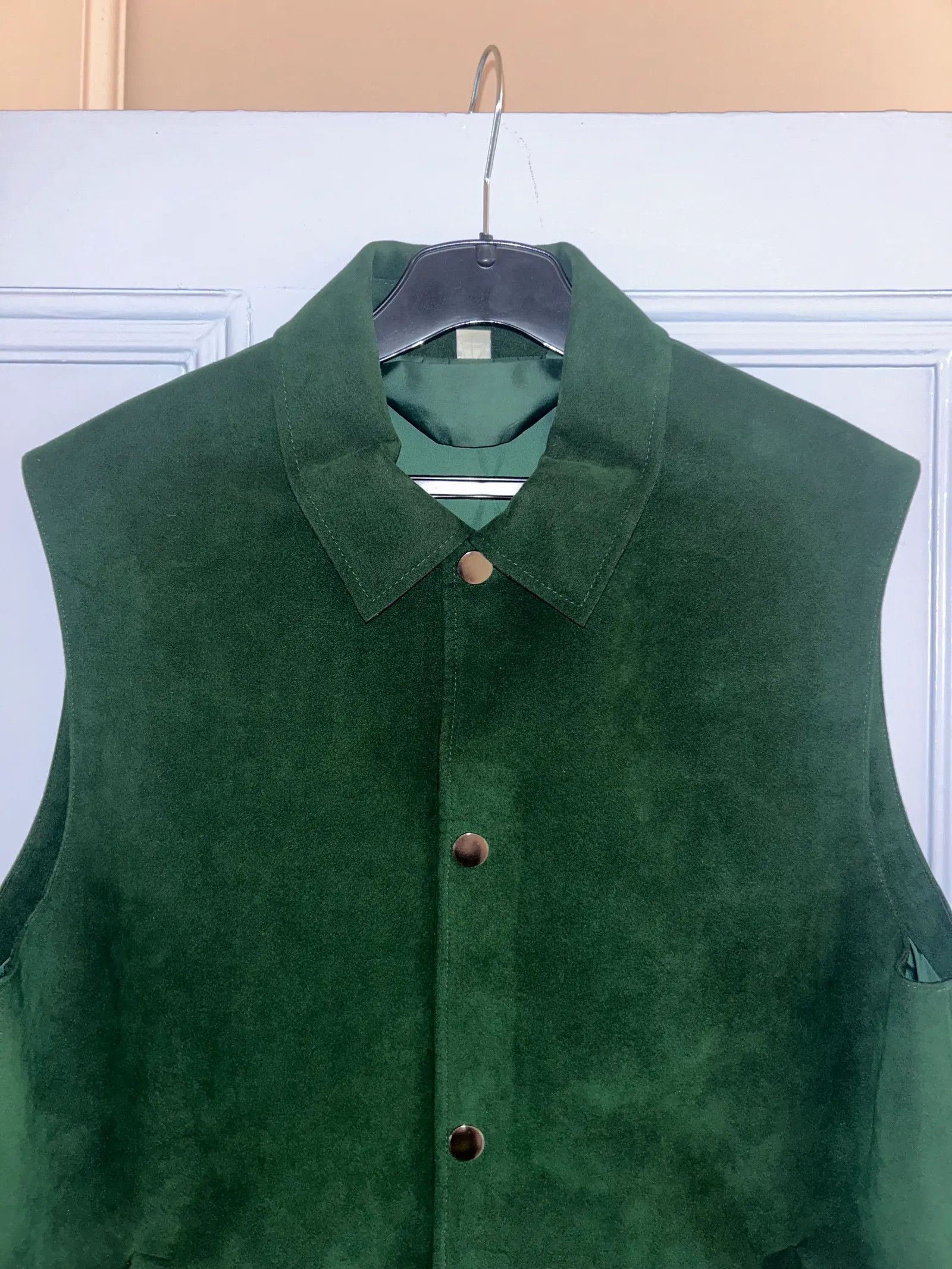 Acne Studios Acne Studios Tony Vest Velours US15 Vest Size US M / EU 48-50 / 2 - 4 Thumbnail