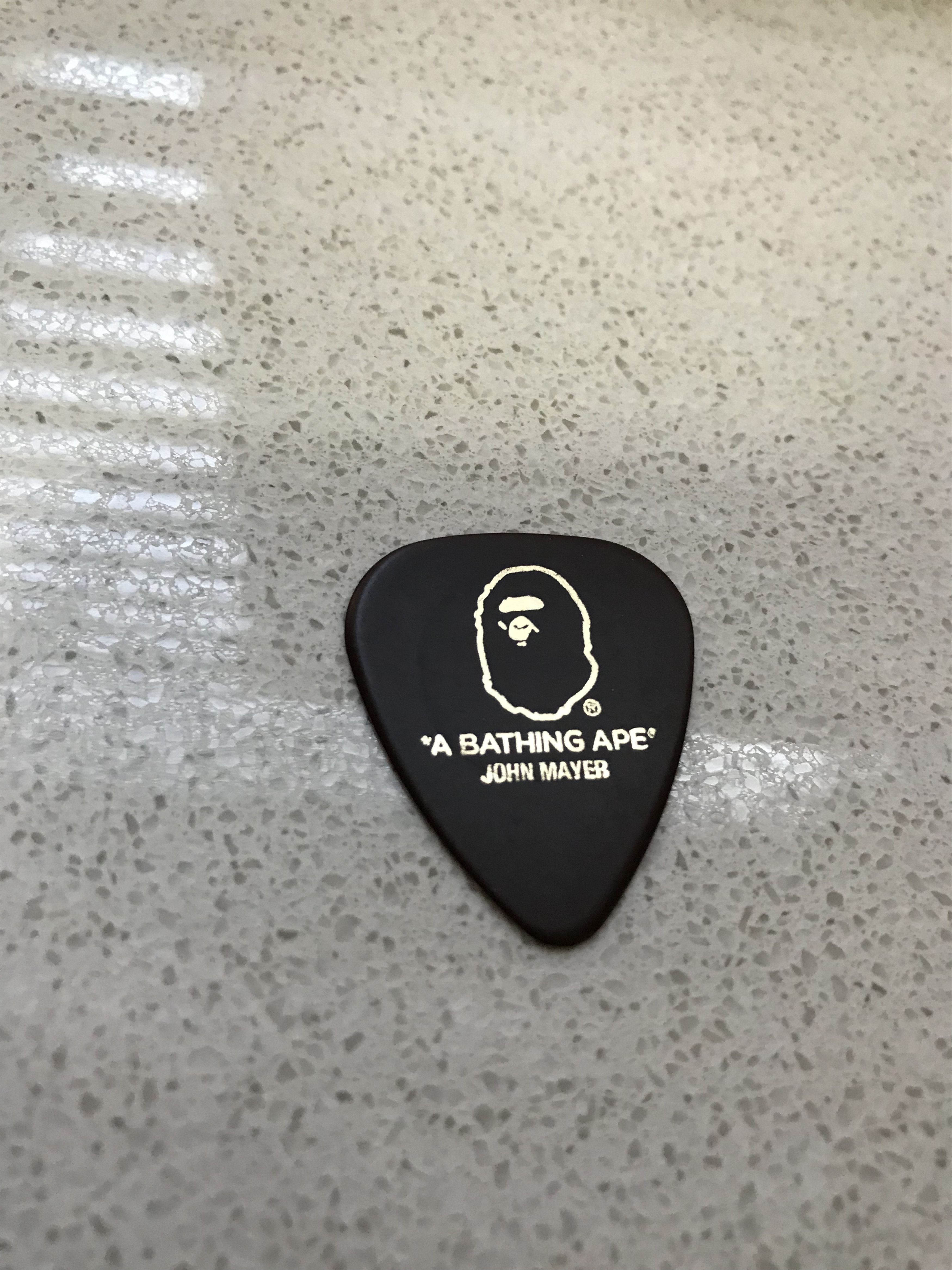 Bape × Dunlop John Mayer x Bape x Dunlop Guitar Pick | Grailed