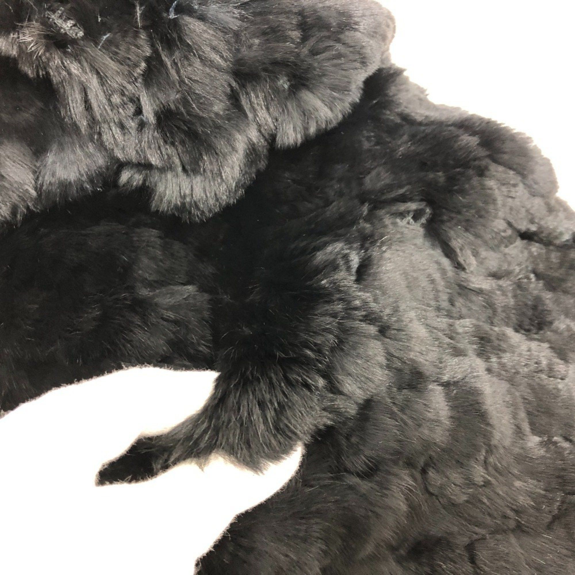 Dolce & Gabbana Dolce & Gabbana DOLCE&GABBANA Lapin Accessories Scarf Women's Black Size ONE SIZE - 2 Thumbnail