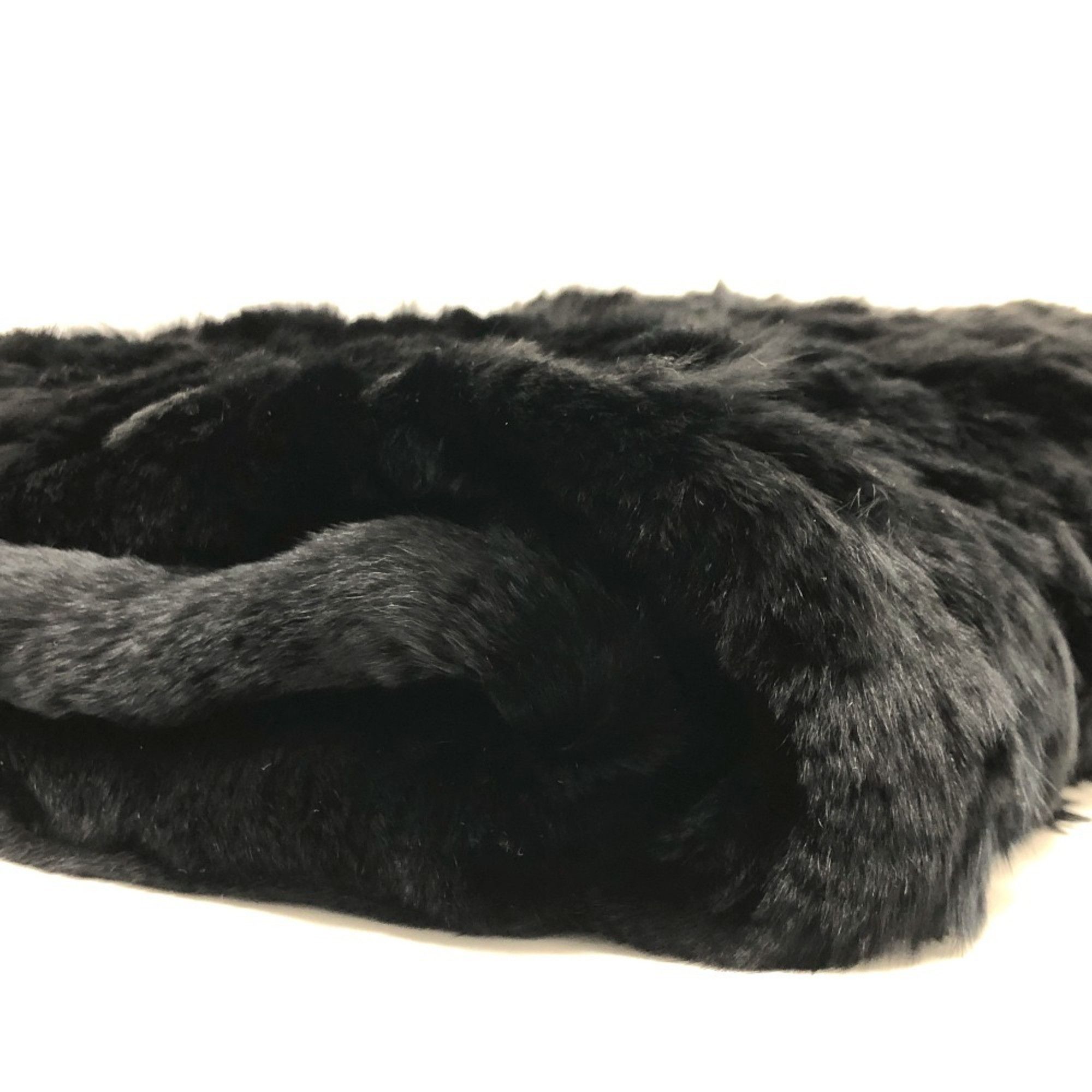 Dolce & Gabbana Dolce & Gabbana DOLCE&GABBANA Lapin Accessories Scarf Women's Black Size ONE SIZE - 4 Thumbnail