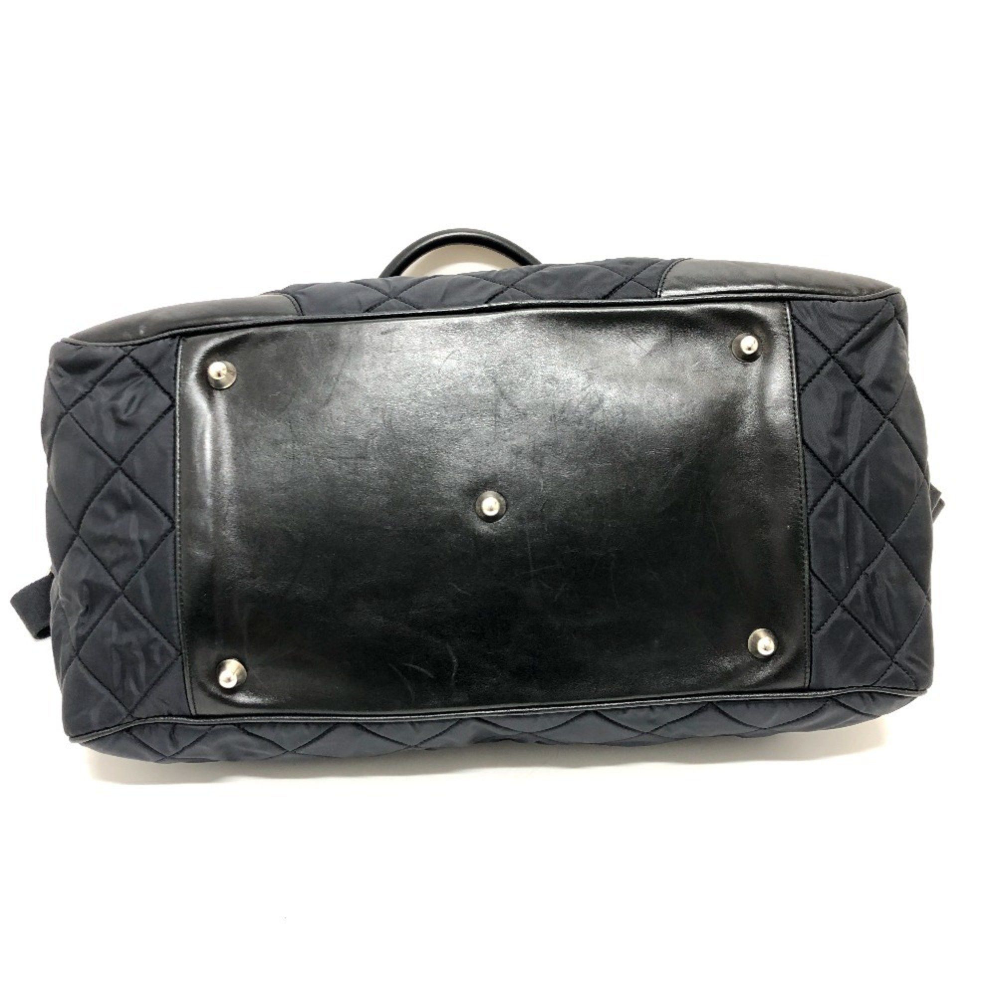 Dolce & Gabbana DOLCE&GABBANA Dolce & Gabbana Quilted Bag Boston Nylon Men's Black Size ONE SIZE - 3 Thumbnail