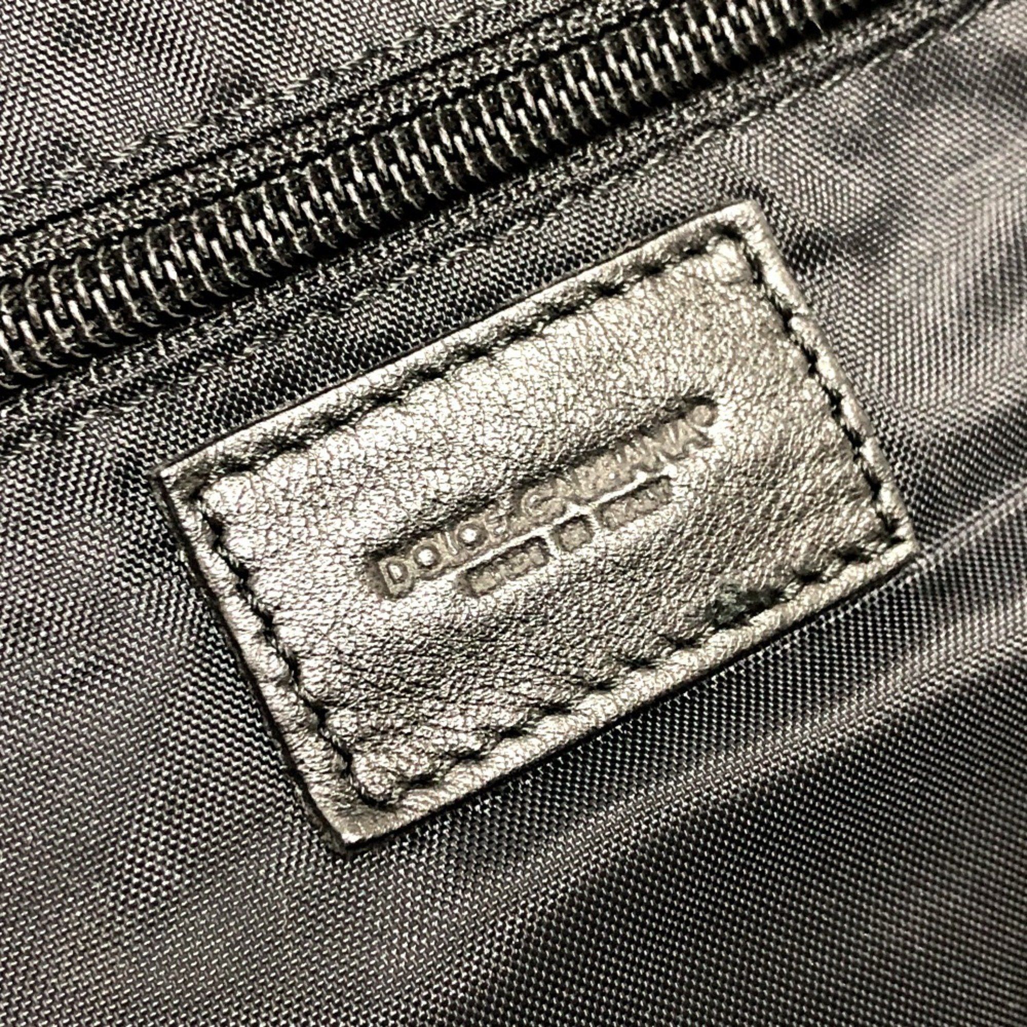 Dolce & Gabbana DOLCE&GABBANA Dolce & Gabbana Quilted Bag Boston Nylon Men's Black Size ONE SIZE - 15 Thumbnail