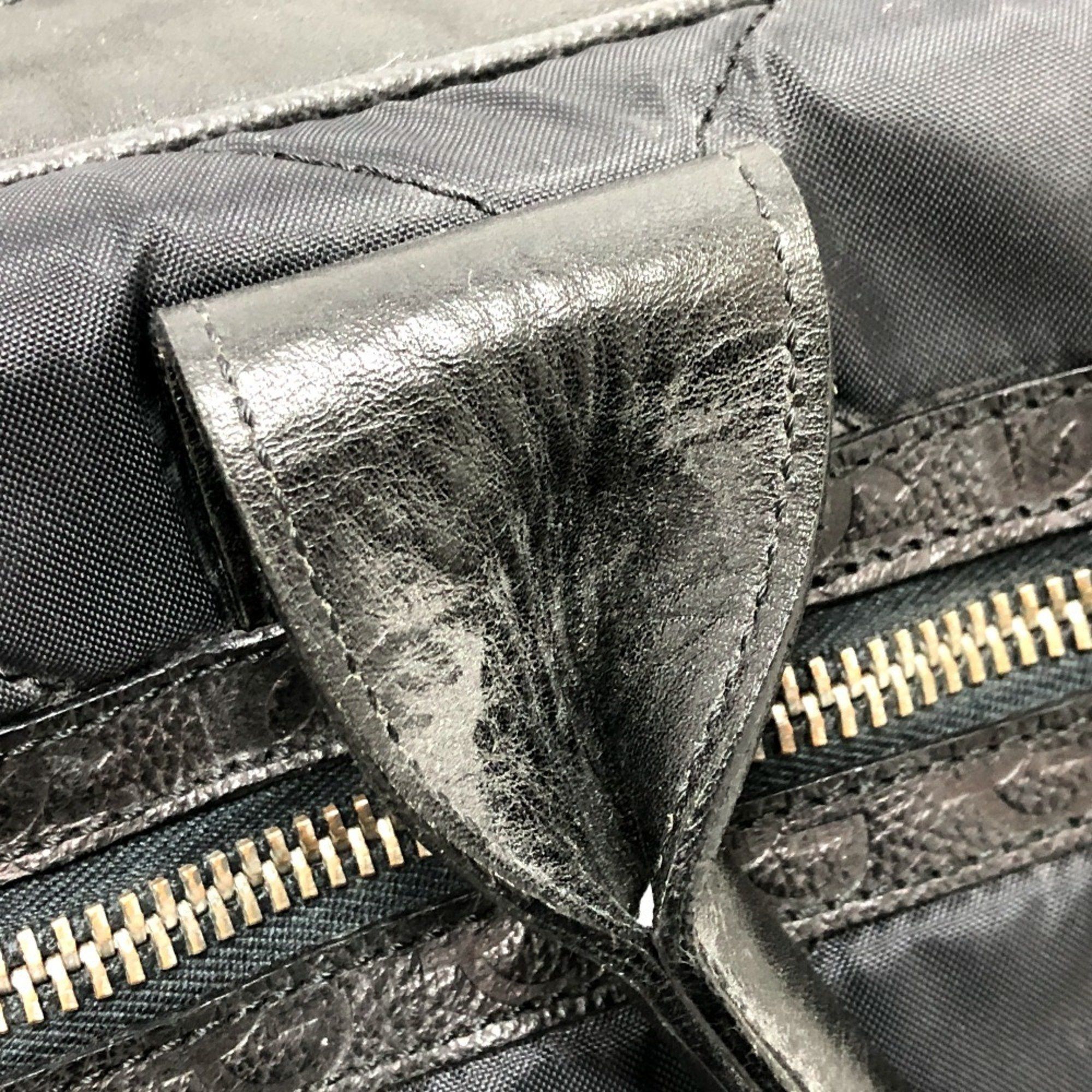 Dolce & Gabbana DOLCE&GABBANA Dolce & Gabbana Quilted Bag Boston Nylon Men's Black Size ONE SIZE - 8 Thumbnail