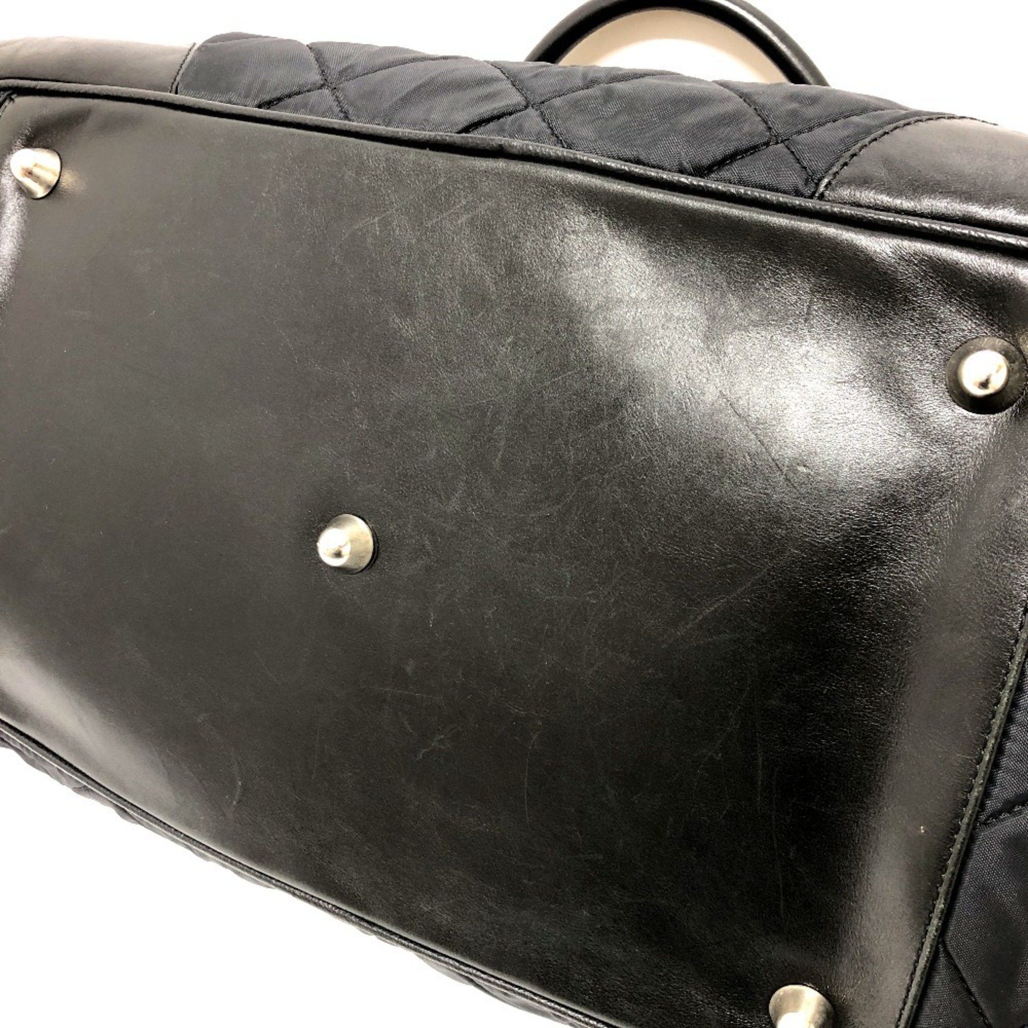 Dolce & Gabbana DOLCE&GABBANA Dolce & Gabbana Quilted Bag Boston Nylon Men's Black Size ONE SIZE - 4 Thumbnail