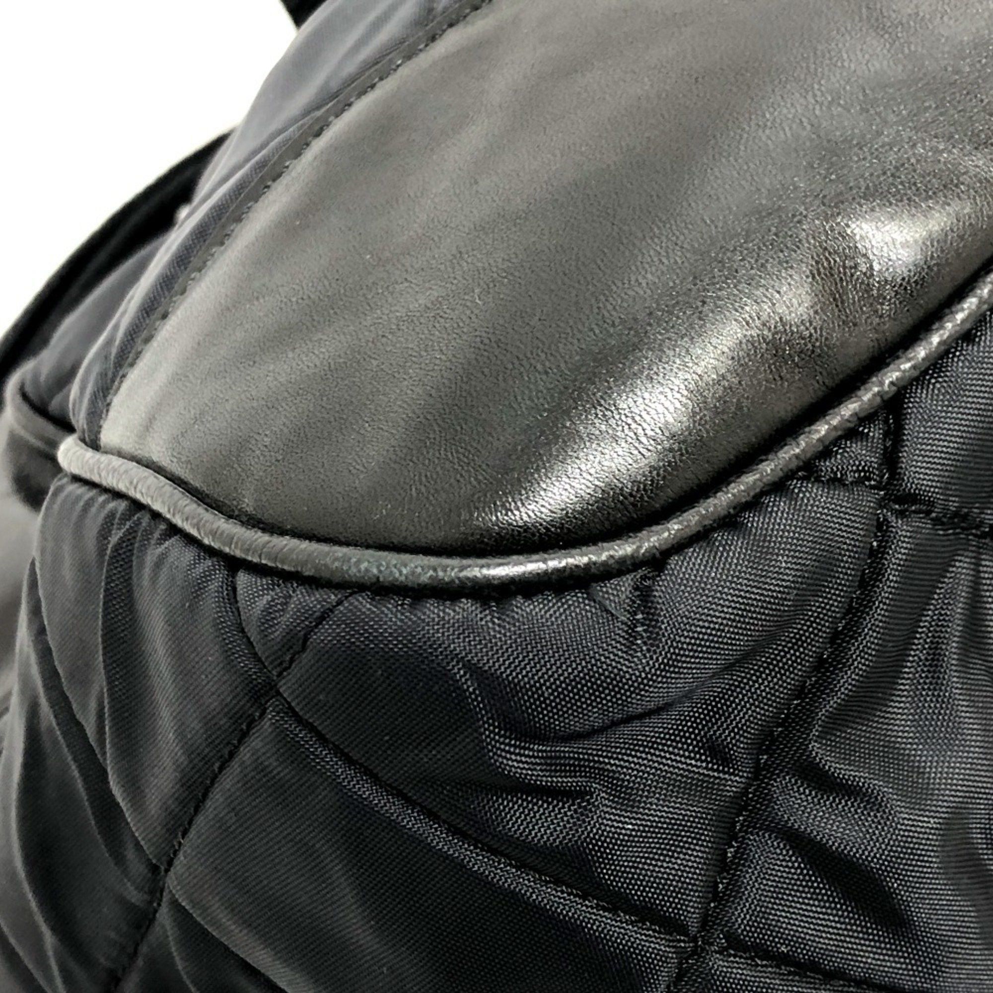 Dolce & Gabbana DOLCE&GABBANA Dolce & Gabbana Quilted Bag Boston Nylon Men's Black Size ONE SIZE - 10 Thumbnail
