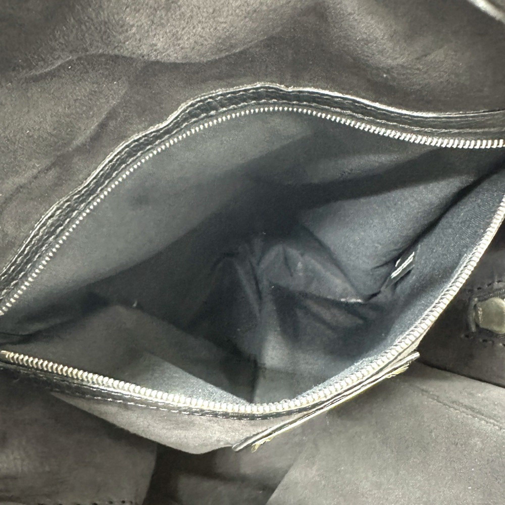 Fendi FENDI 7VZ022 Selleria Line Backpack Leather Men's Black Size ONE SIZE - 13 Thumbnail