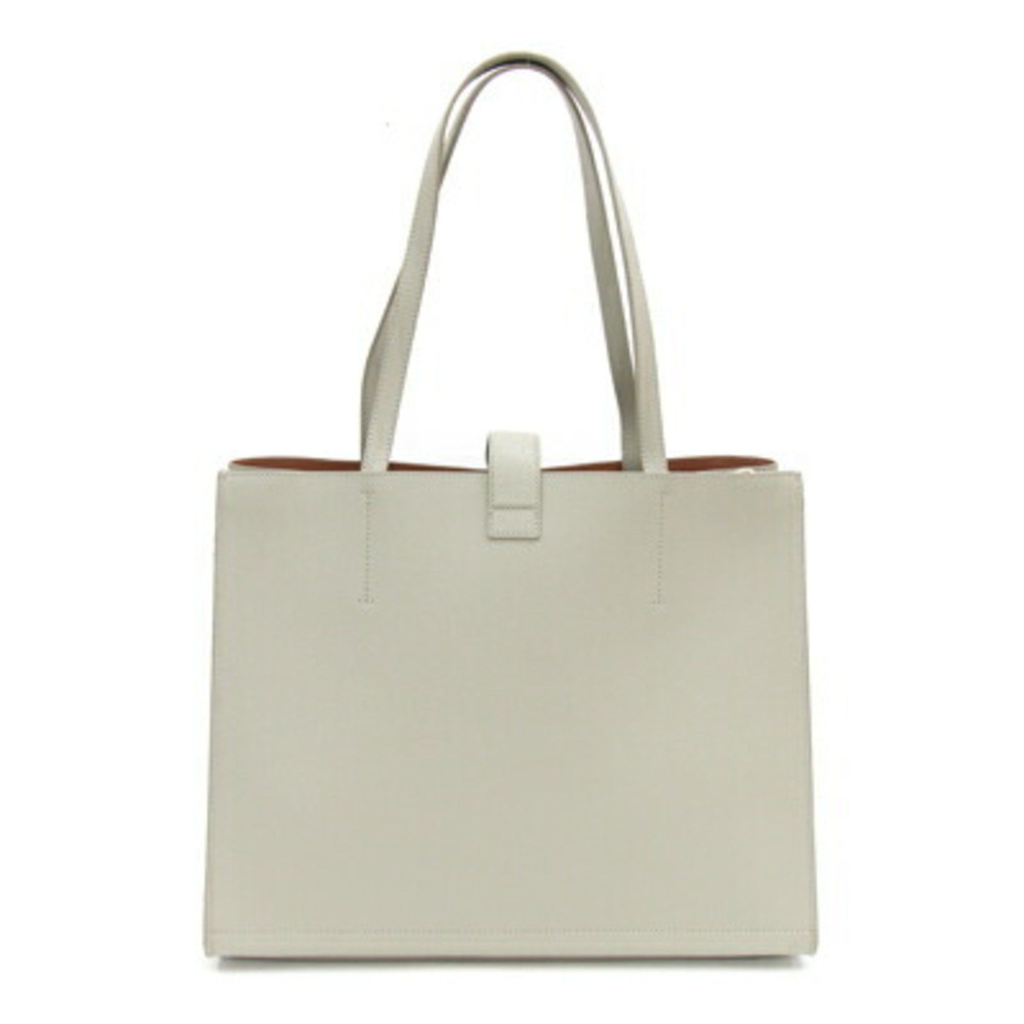 Furla FURLA Tote Bag Grey Leather Women's Size ONE SIZE - 2 Thumbnail