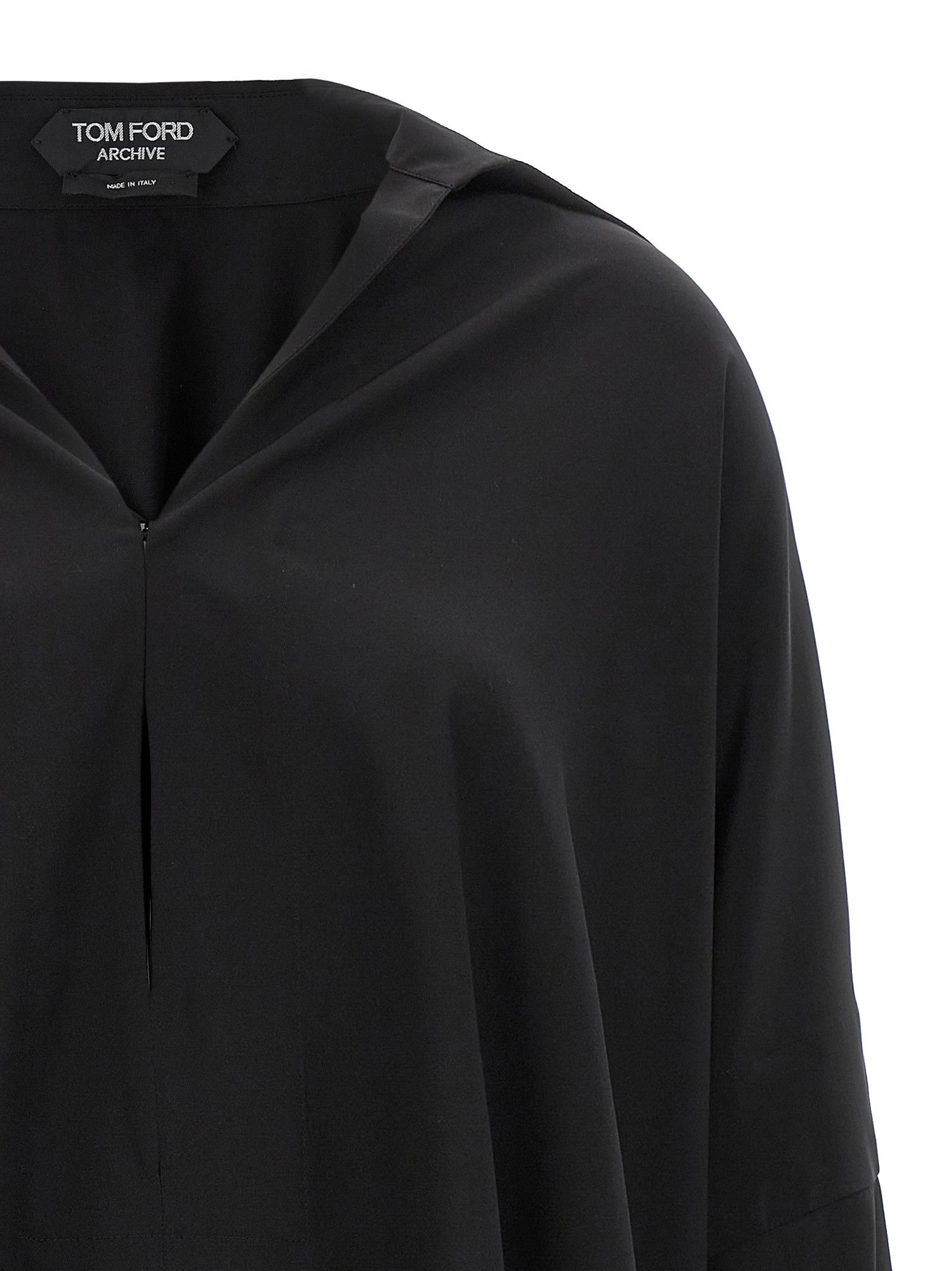 Tom Ford Crepe De Chine Shirt Size XS / US 0-2 / IT 36-38 - 3 Thumbnail