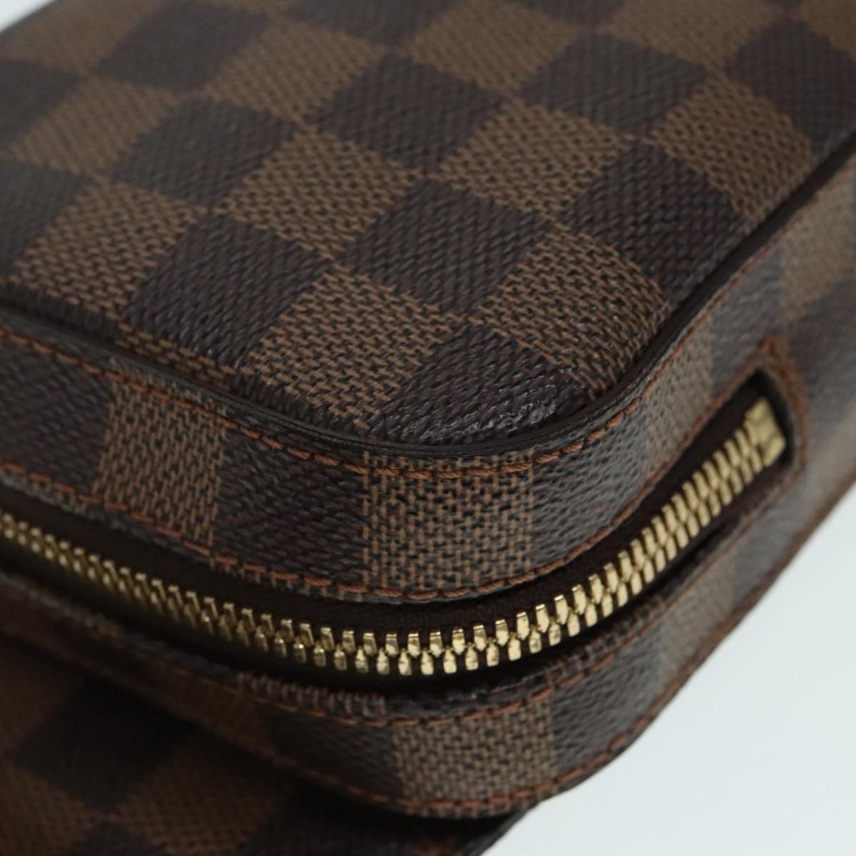 Louis Vuitton Geronimos Brown Canvas Shoulder Bag (Pre-Owned) Size ONE SIZE - 5 Thumbnail