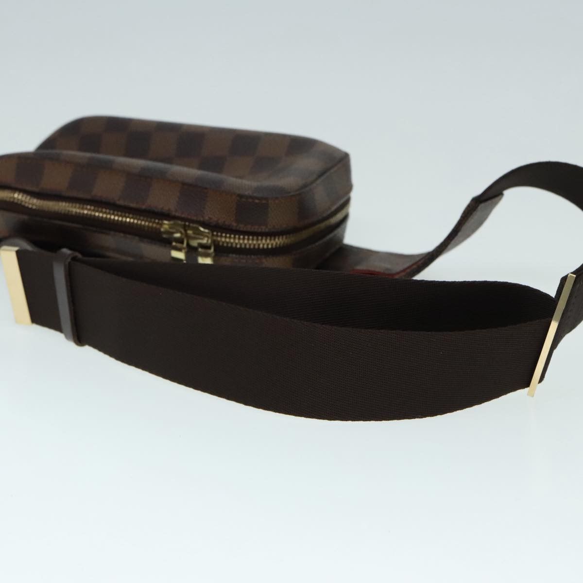 Louis Vuitton Geronimos Brown Canvas Shoulder Bag (Pre-Owned) Size ONE SIZE - 4 Thumbnail