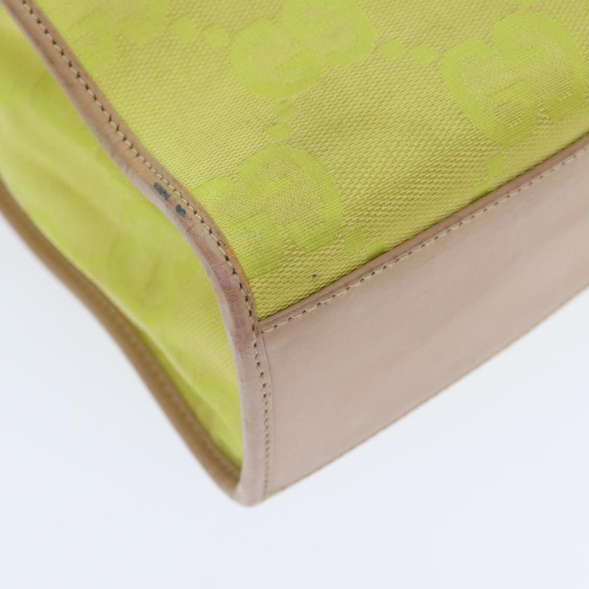 Gucci Jackie Green Canvas Handbag (Pre-Owned) Size ONE SIZE - 7 Thumbnail