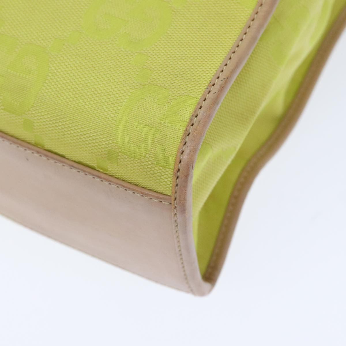 Gucci Jackie Green Canvas Handbag (Pre-Owned) Size ONE SIZE - 8 Thumbnail