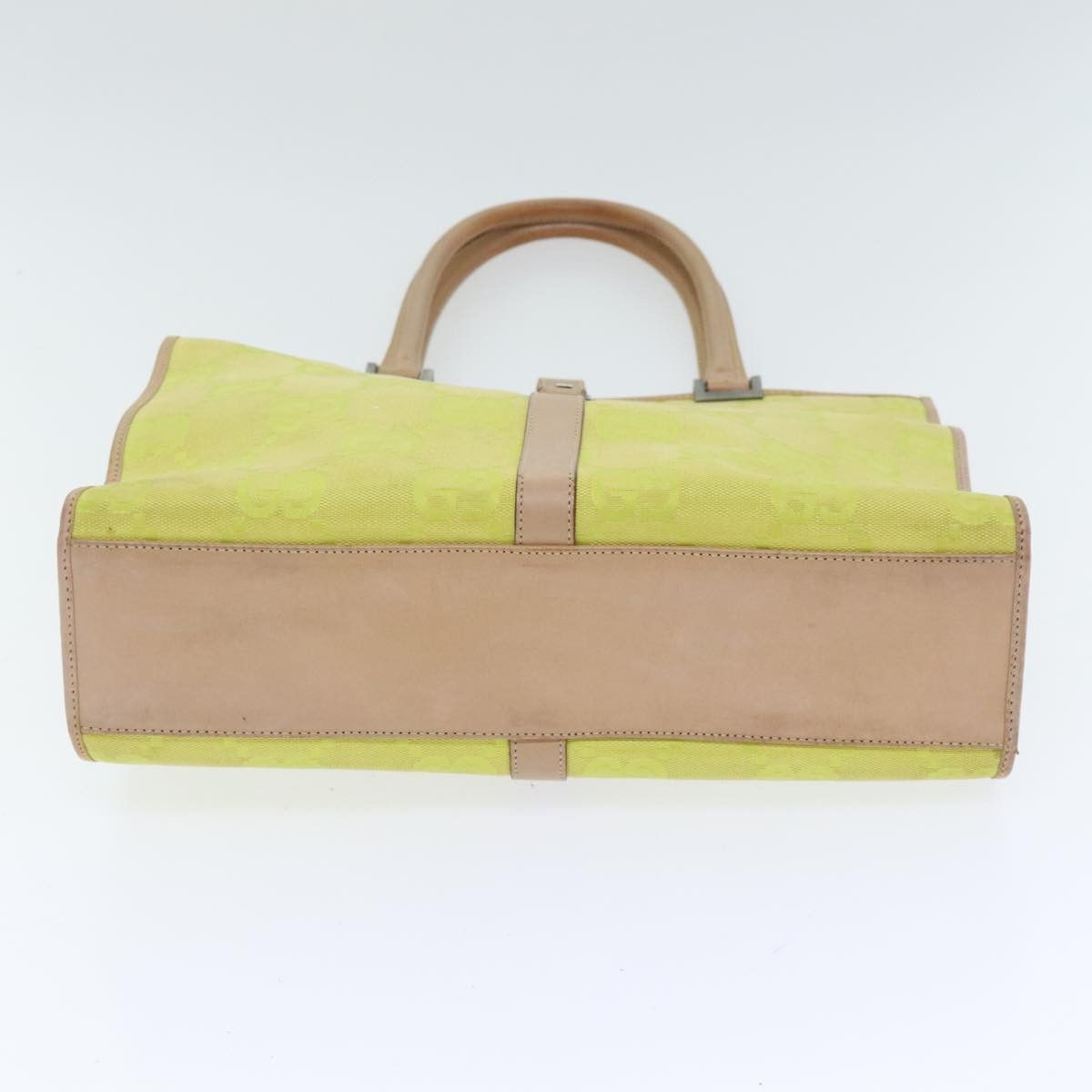 Gucci Jackie Green Canvas Handbag (Pre-Owned) Size ONE SIZE - 17 Thumbnail