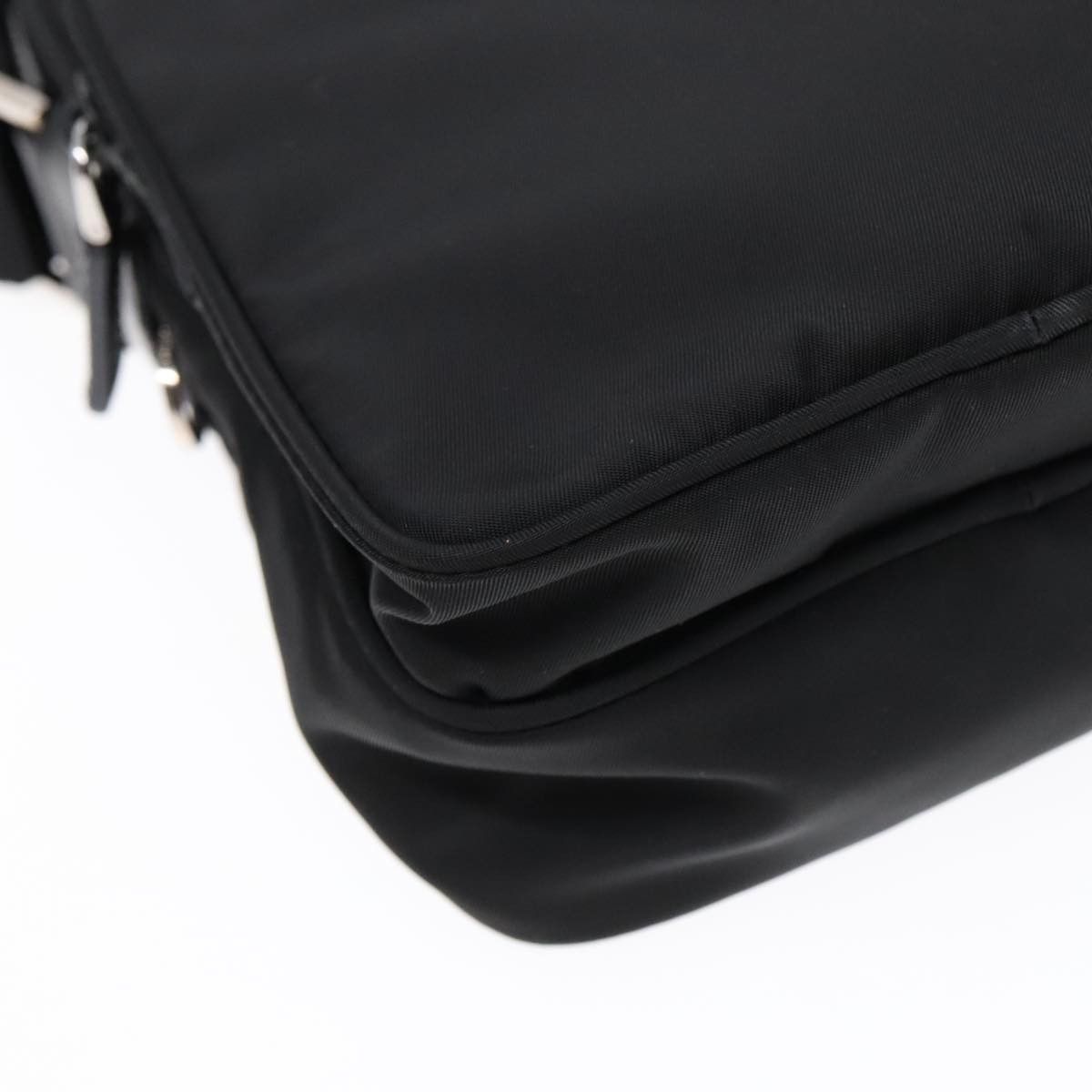 Prada Black Synthetic Shoulder Bag (Pre-Owned) Size ONE SIZE - 7 Thumbnail