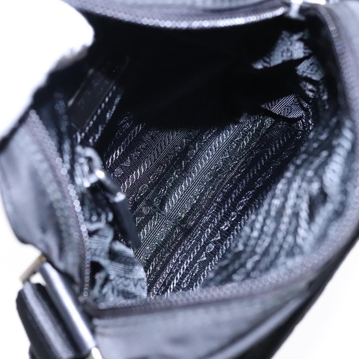 Prada Black Synthetic Shoulder Bag (Pre-Owned) Size ONE SIZE - 11 Thumbnail