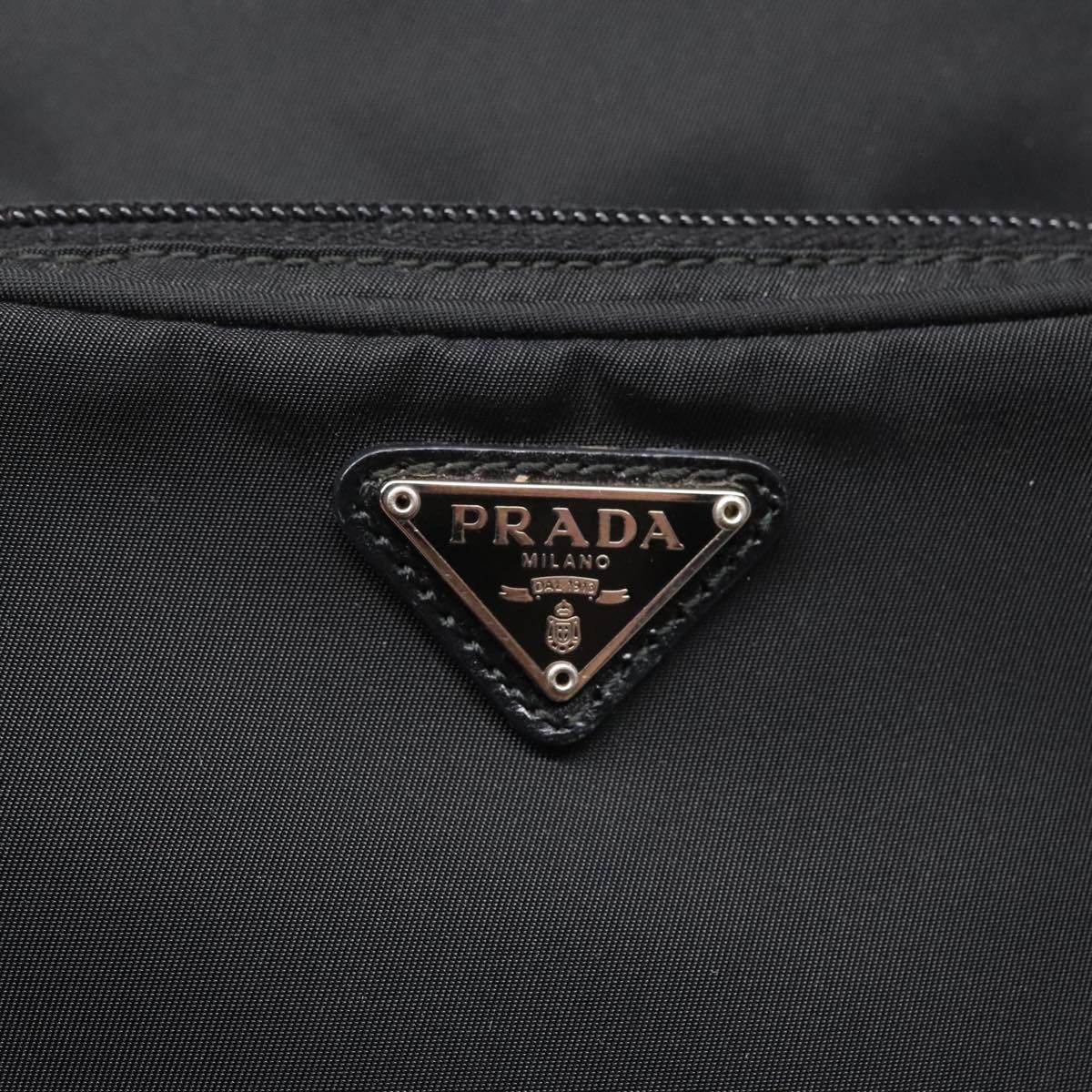 Prada Black Synthetic Shoulder Bag (Pre-Owned) Size ONE SIZE - 18 Thumbnail