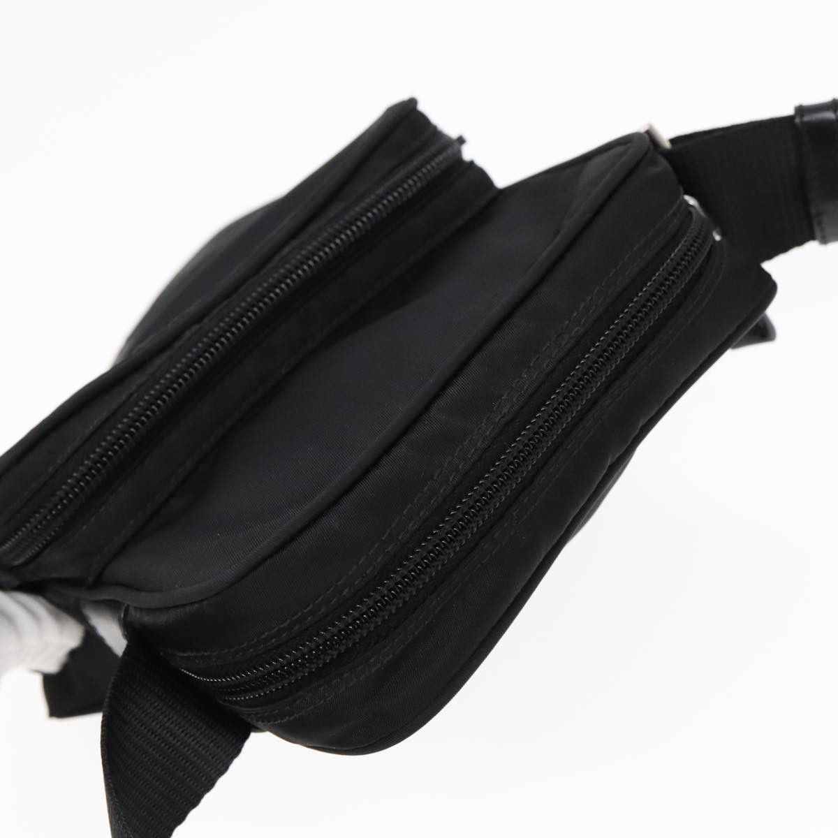 Prada Black Synthetic Shoulder Bag (Pre-Owned) Size ONE SIZE - 10 Thumbnail