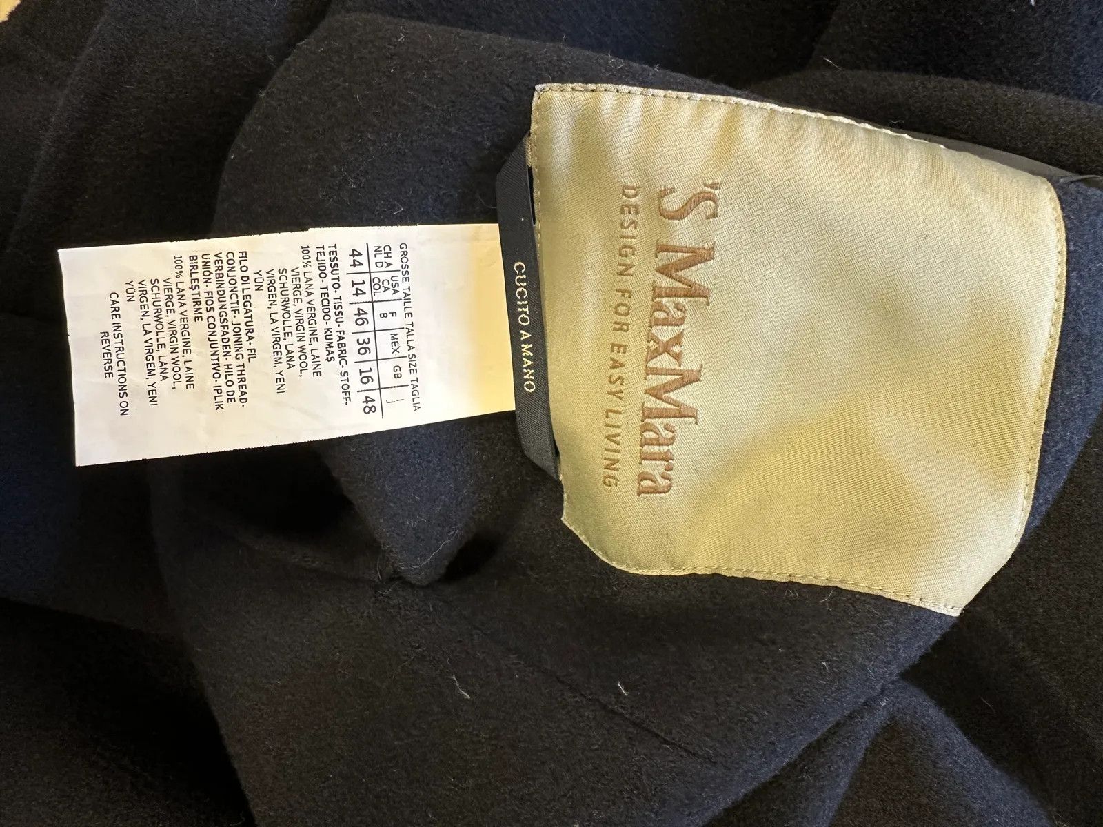 Max Mara Max Mara Coat Size L / US 10 / IT 46 - 4 Thumbnail