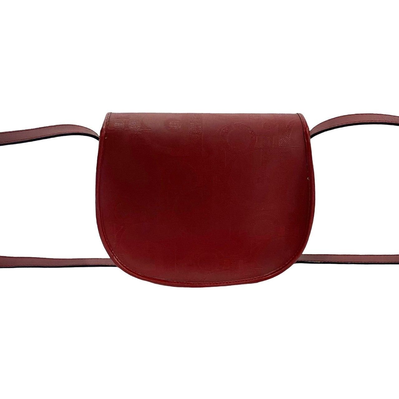 Dior Dior Shoulder Bag Red Leather Size ONE SIZE - 4 Thumbnail