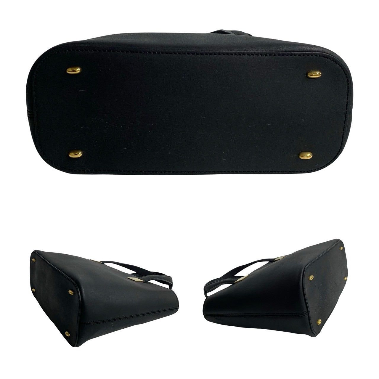 Celine Celine Handbag Black Leather Size ONE SIZE - 6 Thumbnail