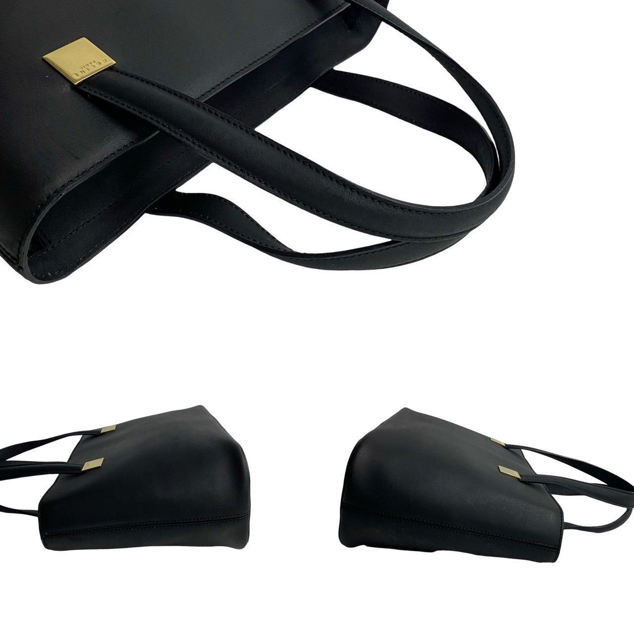 Celine Celine Handbag Black Leather Size ONE SIZE - 5 Thumbnail