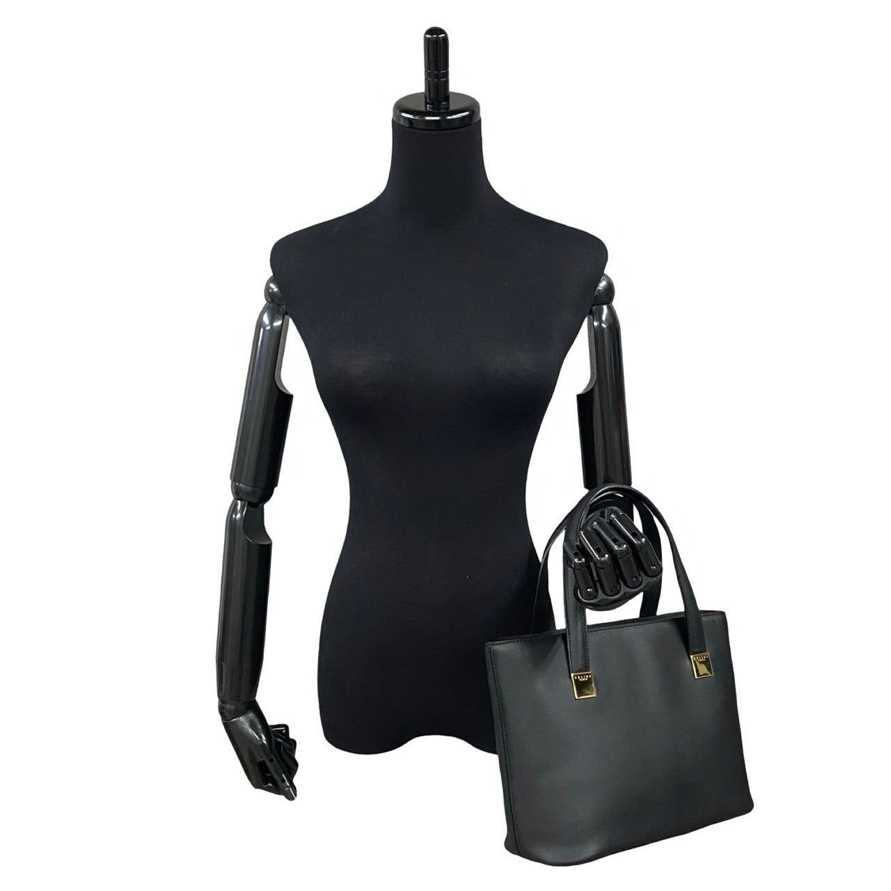 Celine Celine Handbag Black Leather Size ONE SIZE - 2 Thumbnail