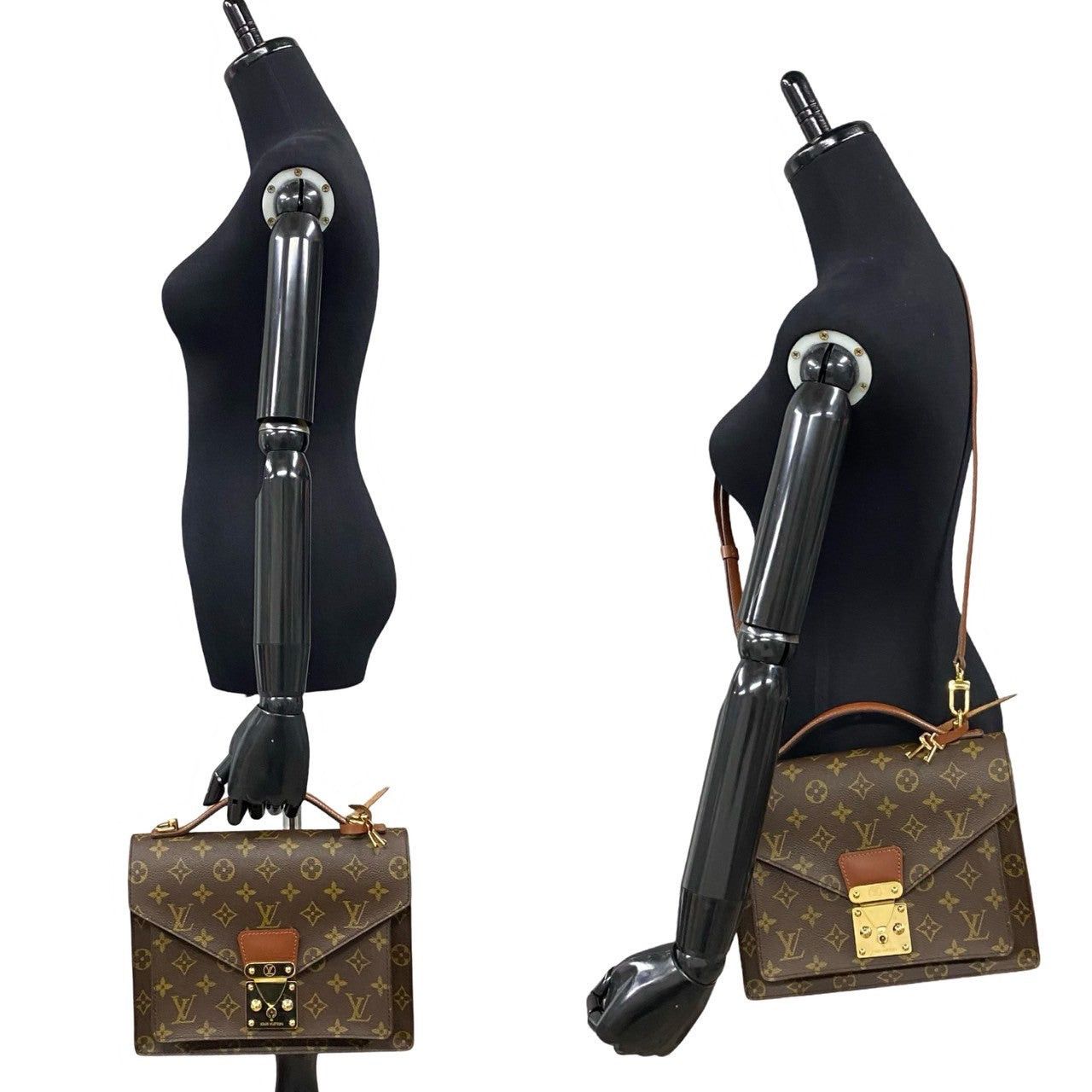 Louis Vuitton Louis Vuitton Shoulder Bag Brown Leather Size ONE SIZE - 2 Thumbnail