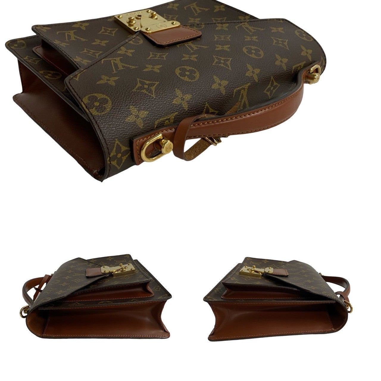 Louis Vuitton Louis Vuitton Shoulder Bag Brown Leather Size ONE SIZE - 5 Thumbnail