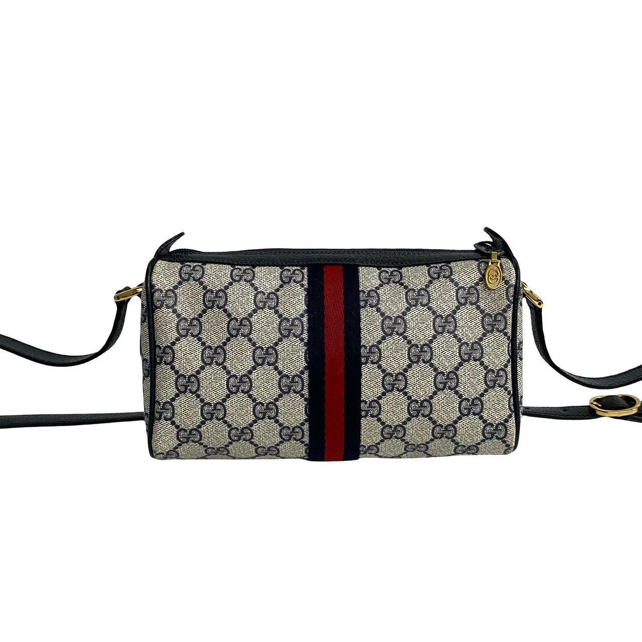 Gucci Gucci Shoulder Bag Navy Leather Size ONE SIZE - 4 Thumbnail