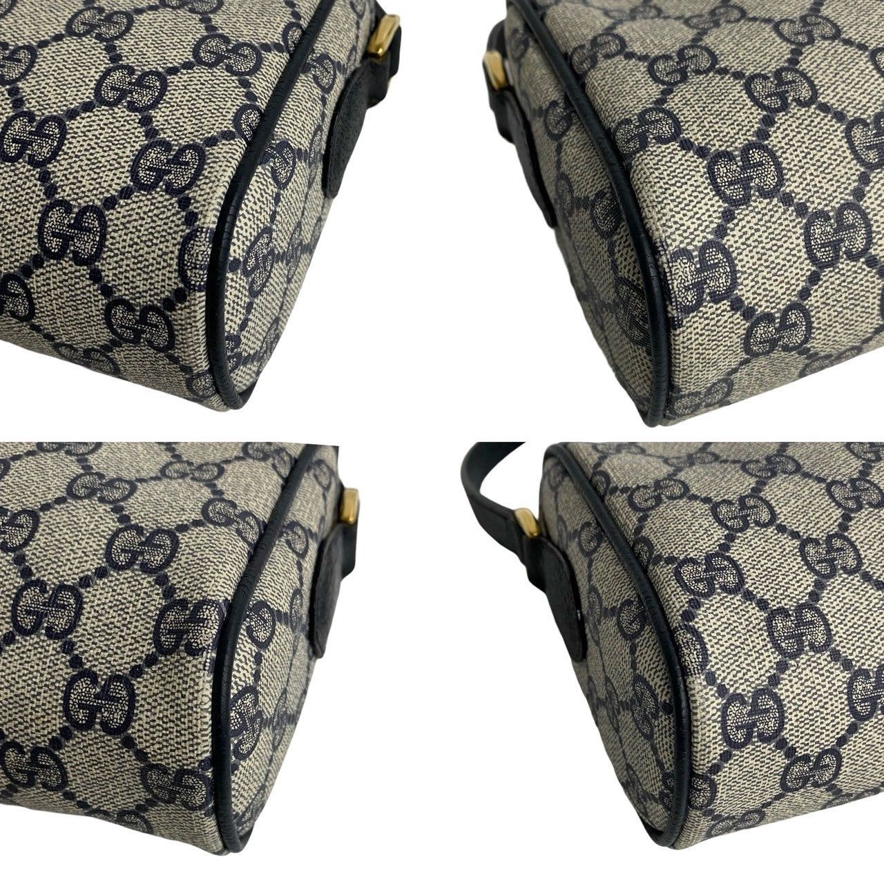Gucci Gucci Shoulder Bag Navy Leather Size ONE SIZE - 7 Thumbnail